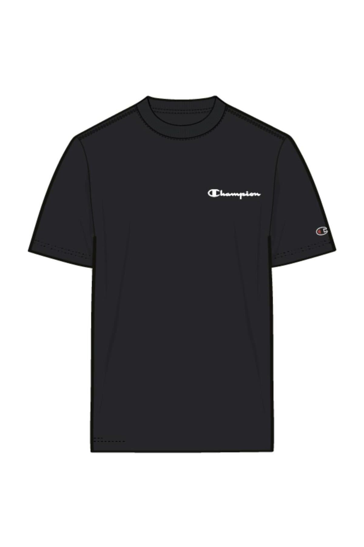 تیشرت آستین کوتاه مردانه Champion مشکی مدل 221798-KK001 تیشرت آستین کوتاه مردانه Champion مشکی مدل 221798-KK001