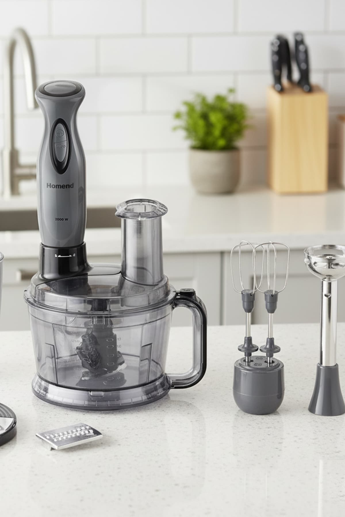 ربات آشپزخانه HOMEND Functionall مدل 2851H آنتراسیت مشکی ربات آشپزخانه HOMEND Functionall مدل 2851H آنتراسیت مشکی
