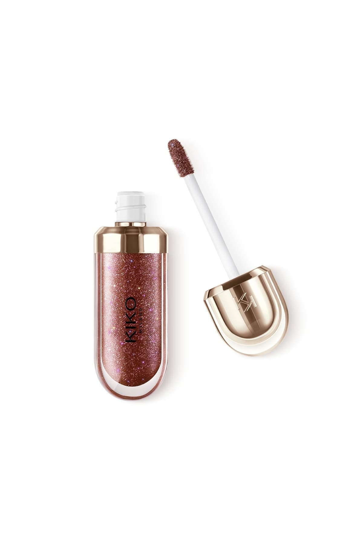 برق لب KIKO مغذی و مرطوبکننده 3D Hydra Lip Gloss Limited Edition مدل 44 Disruptive Brown برق لب KIKO مغذی و مرطوبکننده 3D Hydra Lip Gloss Limited Edition مدل 44 Disruptive Brown