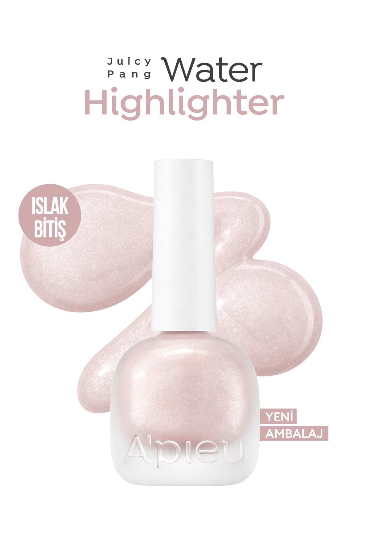 هایلایتر مایع بادوام Missha با جلوه طبیعی Juicy-Pang Water Highlighter مدل PK01 هایلایتر مایع بادوام Missha با جلوه طبیعی Juicy-Pang Water Highlighter مدل PK01