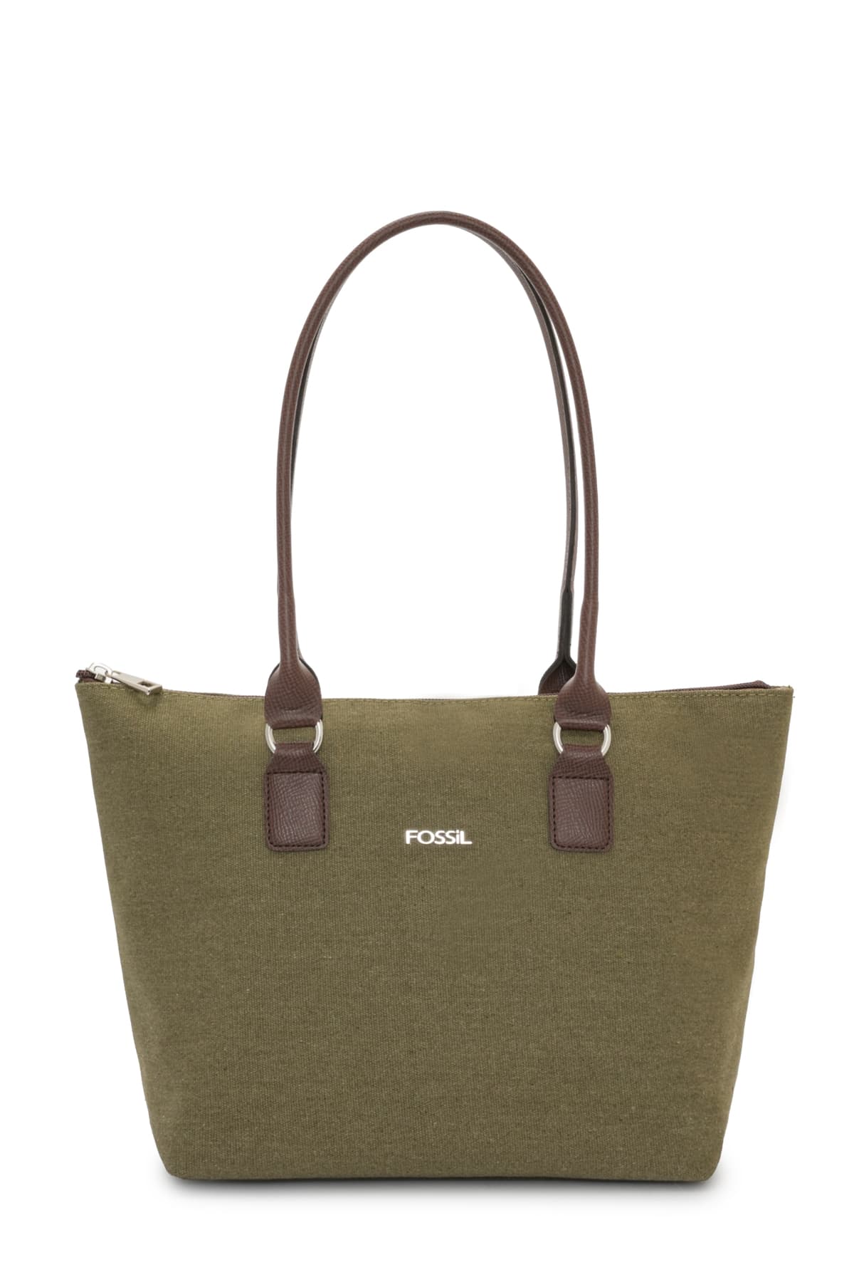 کیف دستی و دوشی زنانه Fossil کانواس خاکی مدل 05FO26Y5116 کیف دستی و دوشی زنانه Fossil کانواس خاکی مدل 05FO26Y5116