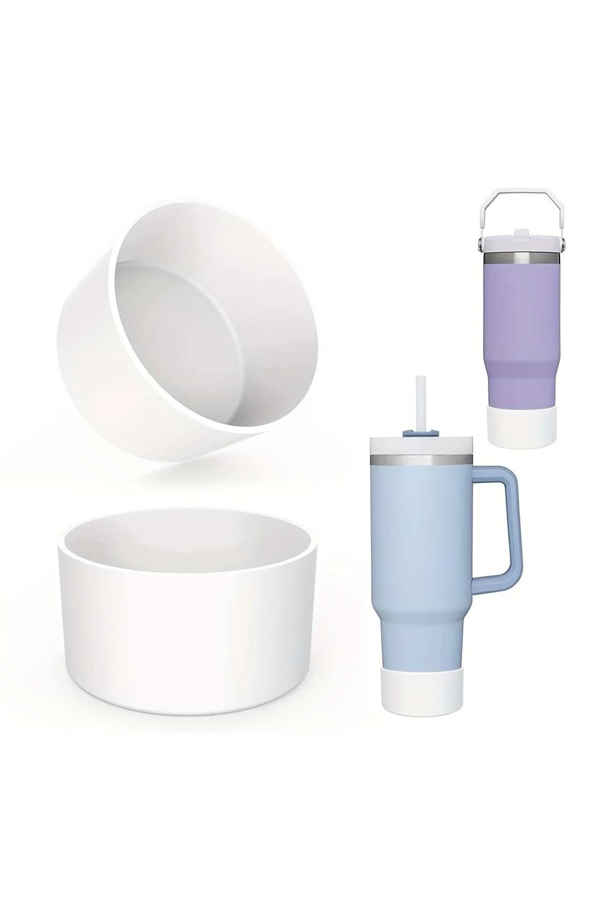 محافظ پایه سیلیکونی ضخیم ترموس Stanley مناسب Quencher - Iceflow - Lumin محافظ پایه سیلیکونی ضخیم ترموس Stanley مناسب Quencher - Iceflow - Lumin