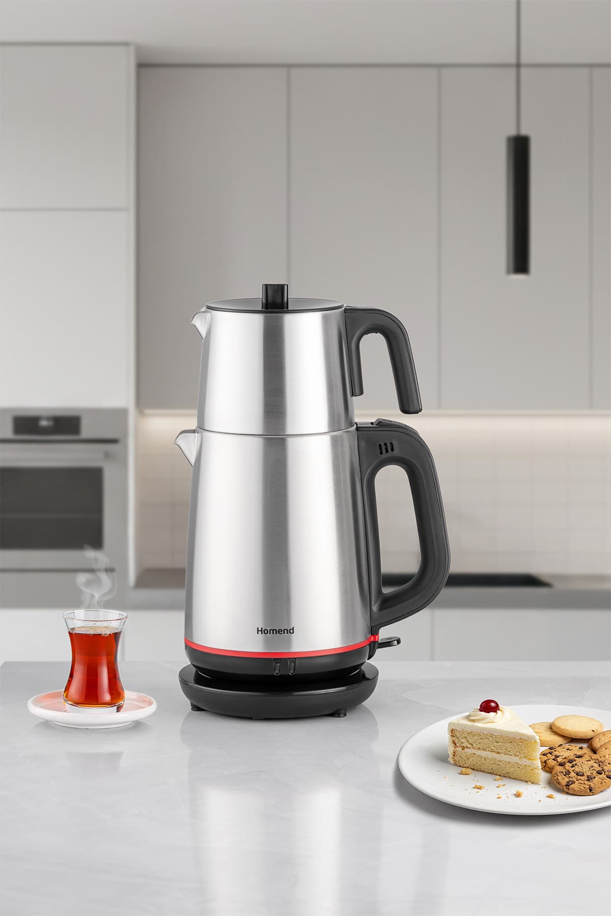 چایساز مشکی HOMEND Royaltea استیل ضدزنگ مدل 1711h چایساز مشکی HOMEND Royaltea استیل ضدزنگ مدل 1711h