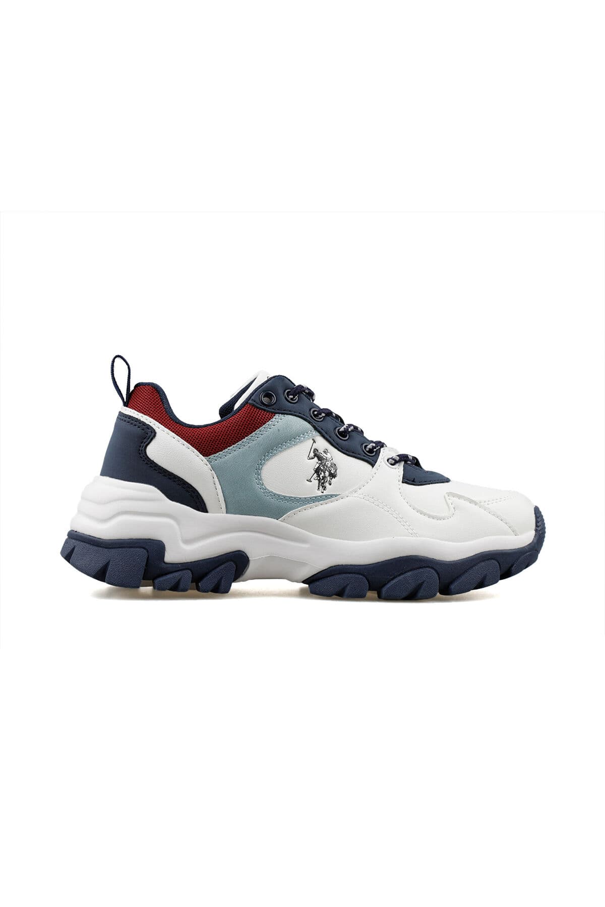 کفش اسنیکر ورزشی زنانه U.S. Polo Assn. سفید-سبز طرح راحتی مدل Tracky کفش اسنیکر ورزشی زنانه U.S. Polo Assn. سفید-سبز طرح راحتی مدل Tracky