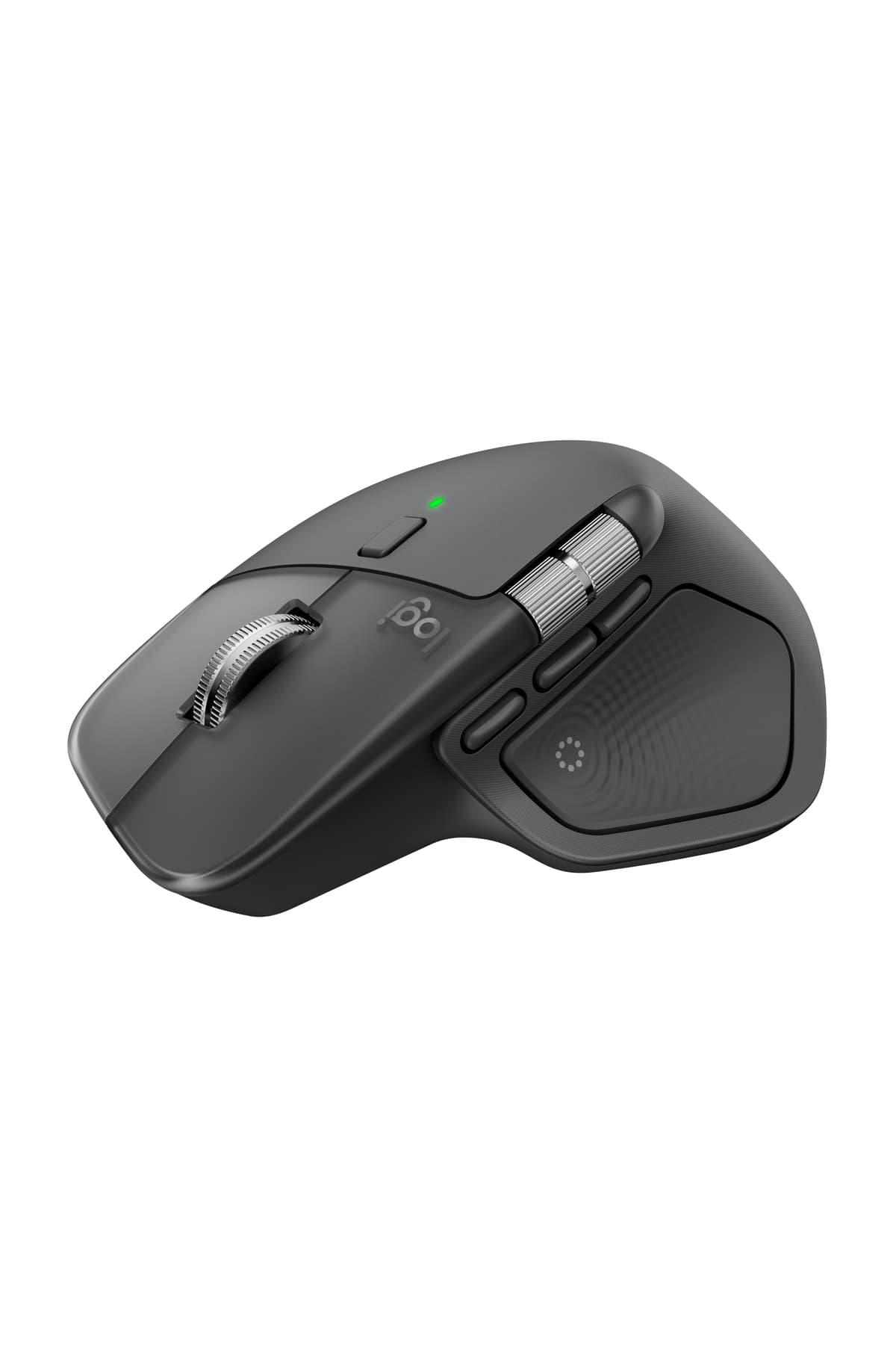 ماوس Logitech MX Master 4 بازخوردی بیصدا بیسیم بلوتوث 8000 DPI خاکستری تیره مدل 910-007562 ماوس Logitech MX Master 4 بازخوردی بیصدا بیسیم بلوتوث 8000 DPI خاکستری تیره مدل 910-007562