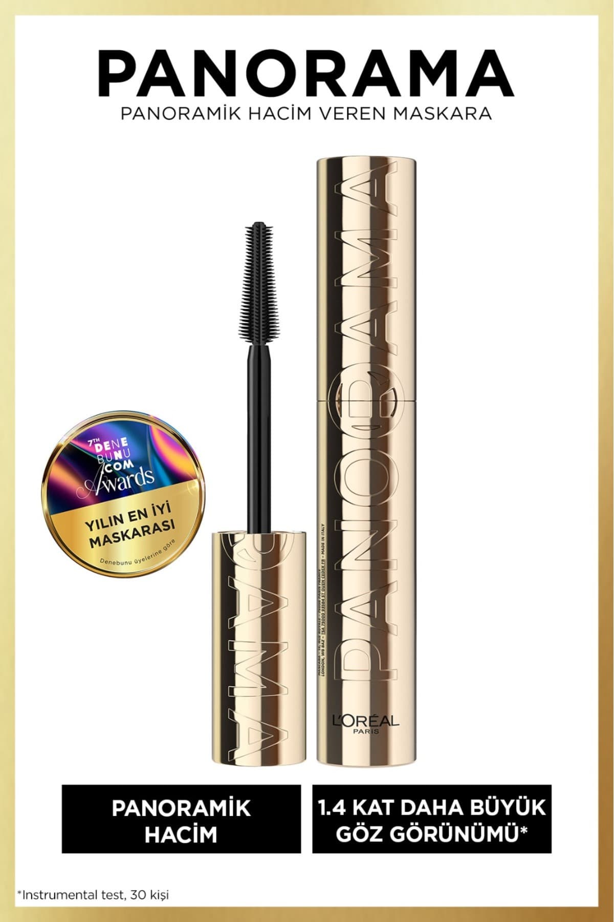 ریمل حجمدهنده مشکی L'Oreal Paris مدل Panorama ریمل حجمدهنده مشکی L'Oreal Paris مدل Panorama