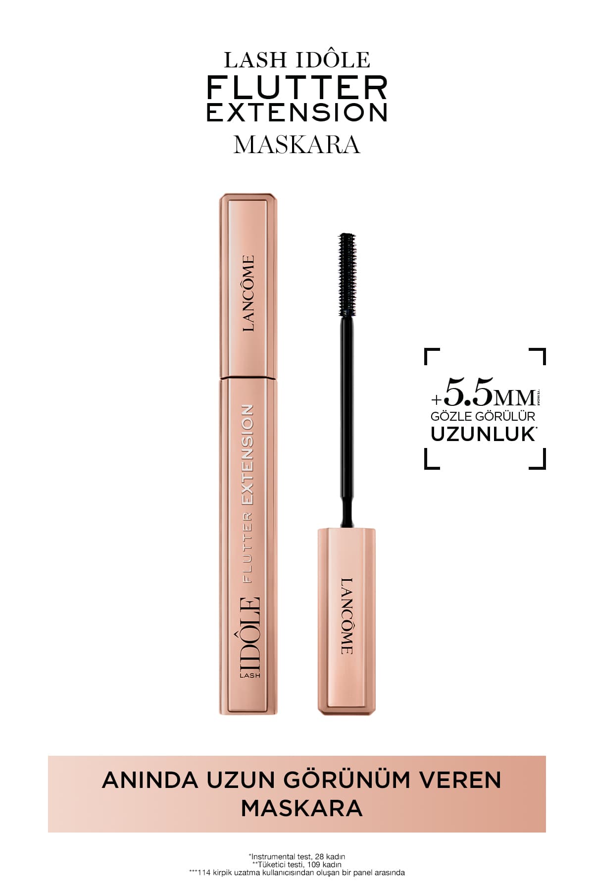 ریمل مژه Lancome Lash Idole Flutter Extension با جلوه مژههای بلند مدل 3614274195026 ریمل مژه Lancome Lash Idole Flutter Extension با جلوه مژههای بلند مدل 3614274195026