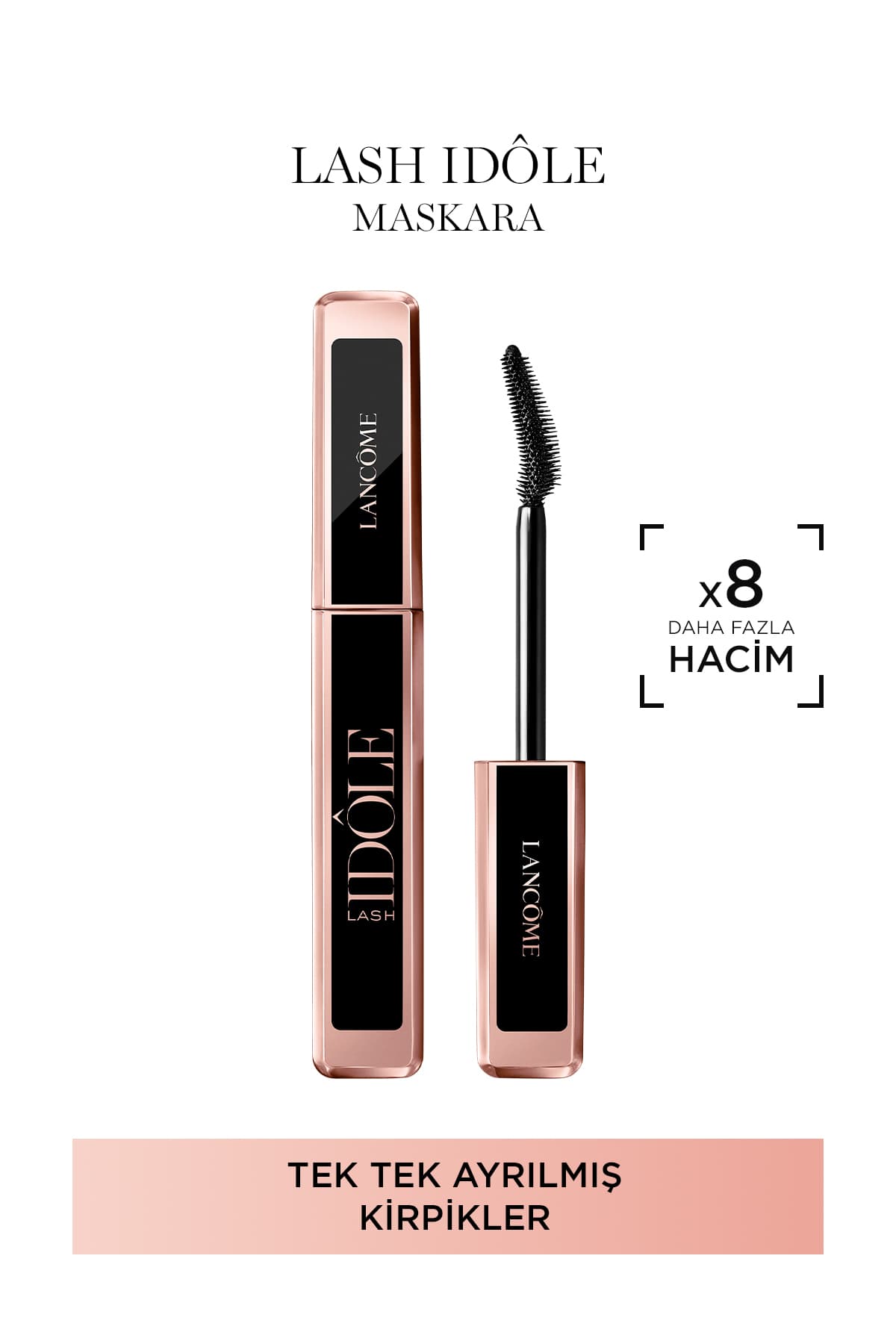ریمل Lancome Lash Idole لیفتکننده و حجمدهنده مشکی مدل 01 3614273066365 ریمل Lancome Lash Idole لیفتکننده و حجمدهنده مشکی مدل 01 3614273066365