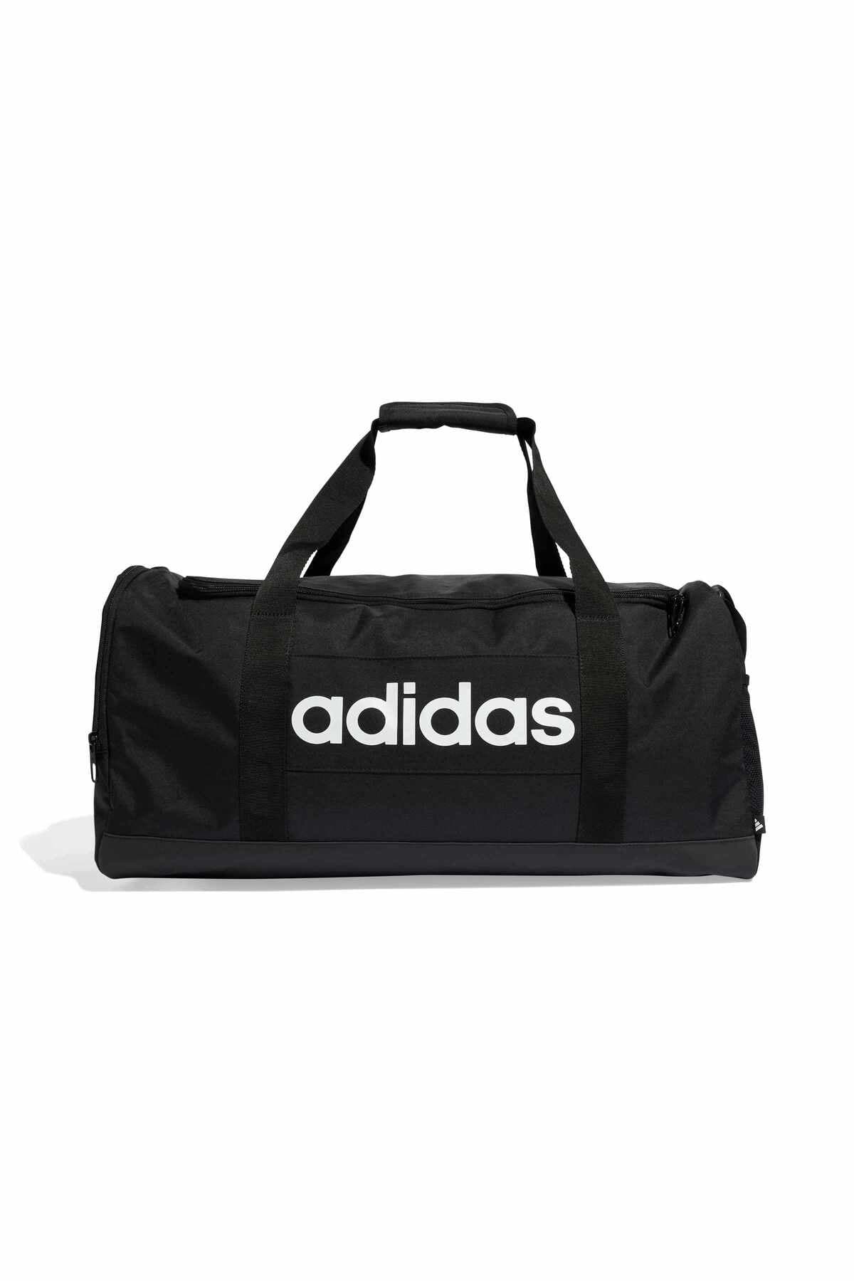کیف ورزشی یونیسکس adidas Linear Duffel M مدل JD9555 کیف ورزشی یونیسکس adidas Linear Duffel M مدل JD9555