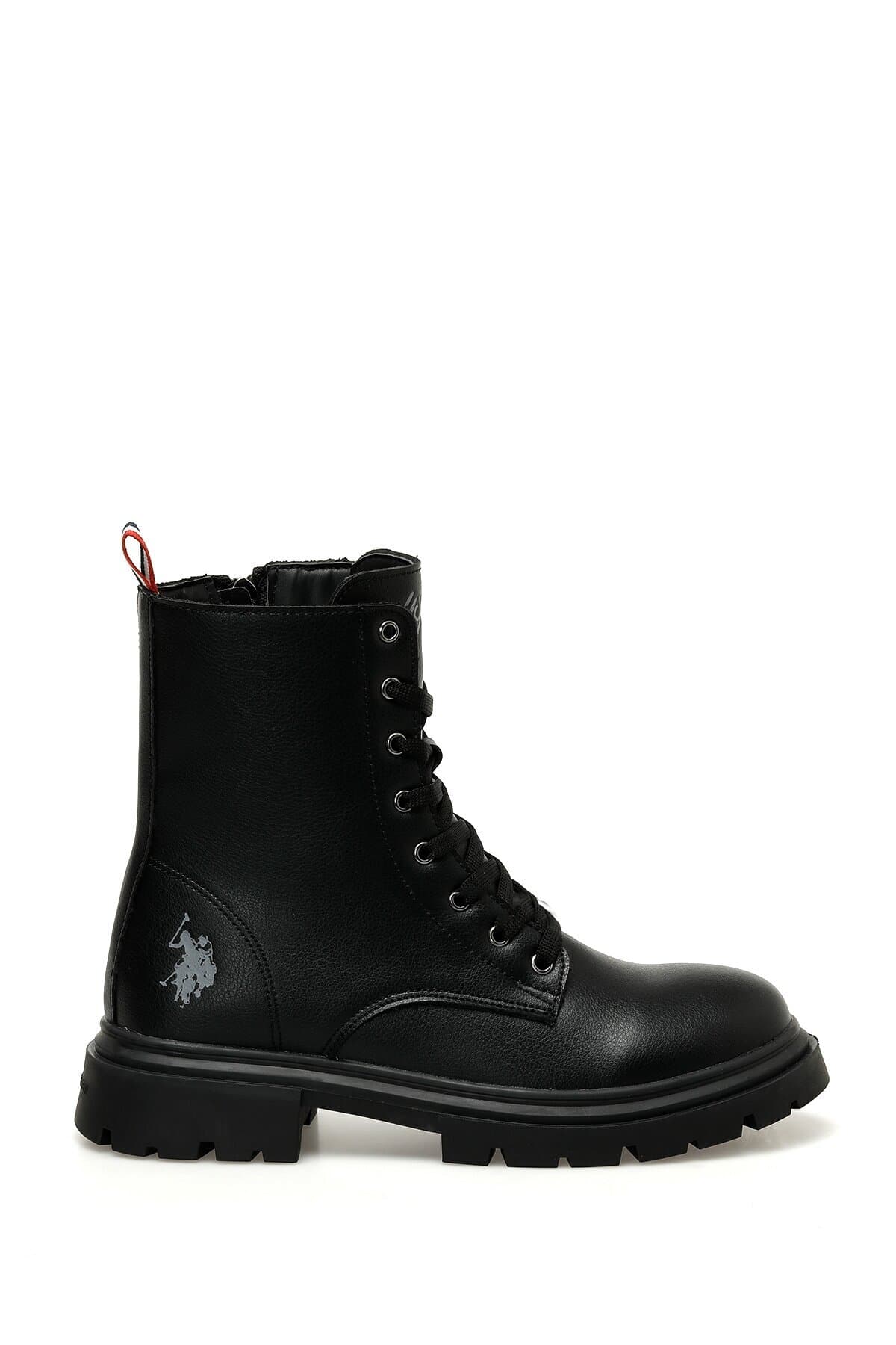 بوت بایکر زنانه U.S. Polo Assn. مشکی مدل HALLES 3PR بوت بایکر زنانه U.S. Polo Assn. مشکی مدل HALLES 3PR