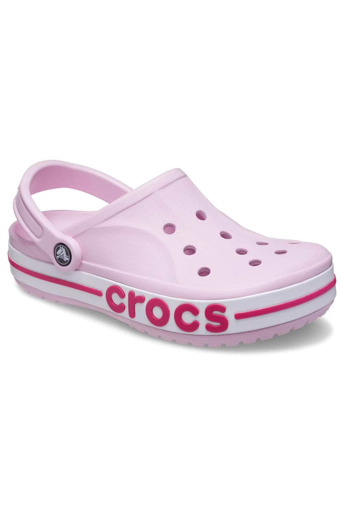 دمپایی یونیسکس Crocs صورتی مدل Bayaband Clog 205089 دمپایی یونیسکس Crocs صورتی مدل Bayaband Clog 205089