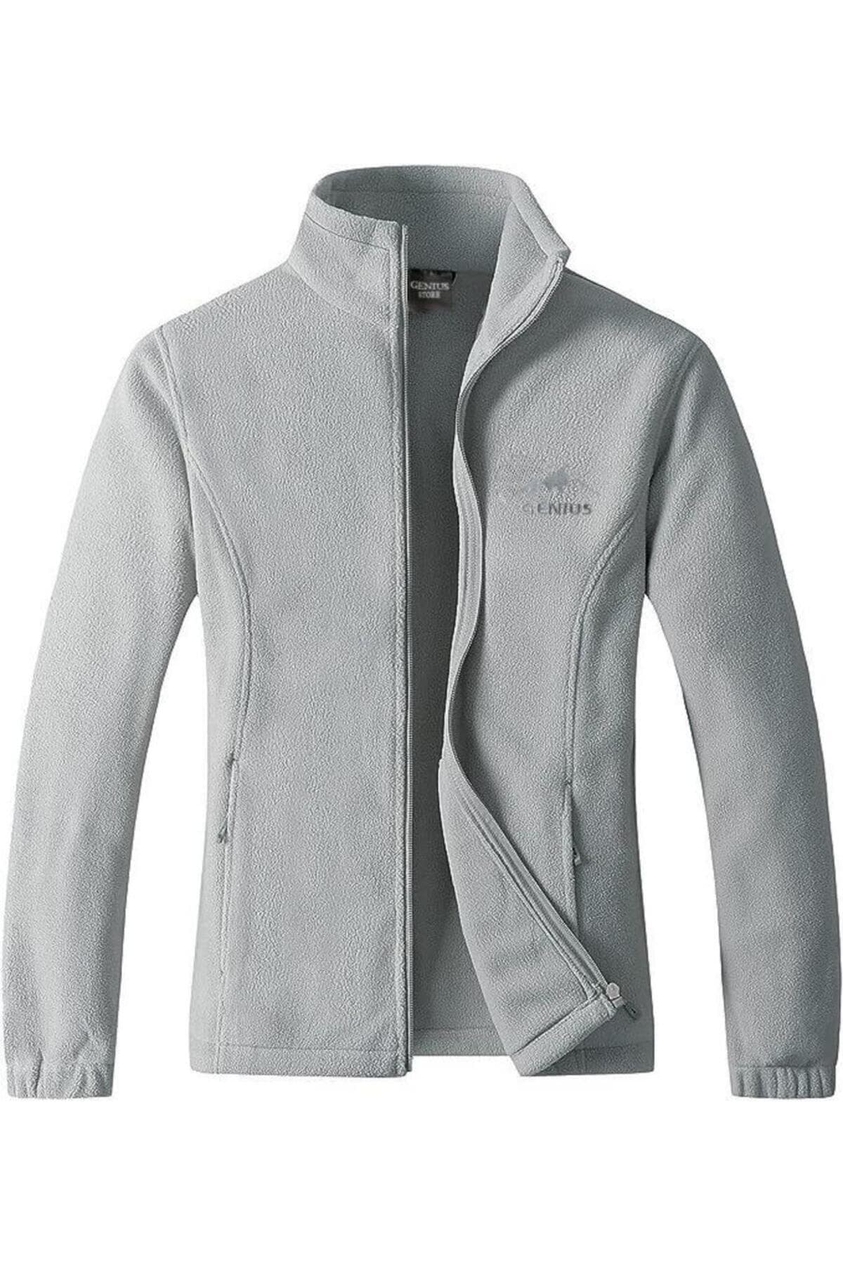 کاپشن پولار یونیسکس GENIUS STORE زیپ تمام Outdoor Tactical کاپشن پولار یونیسکس GENIUS STORE زیپ تمام Outdoor Tactical