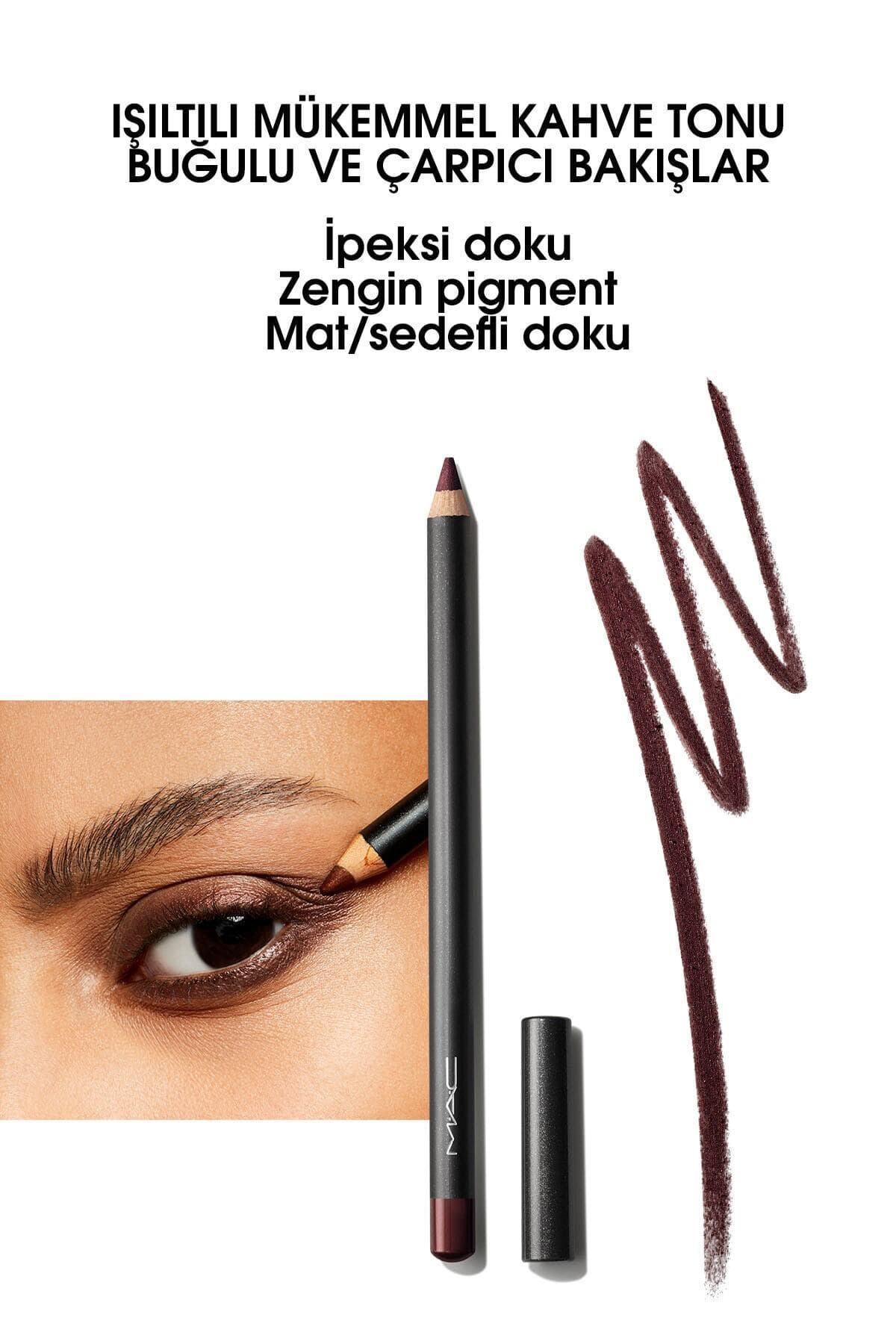مداد چشم Mac با نوک نرم Eye Kohl رنگ Costa Riche 1.36 G مداد چشم Mac با نوک نرم Eye Kohl رنگ Costa Riche 1.36 G