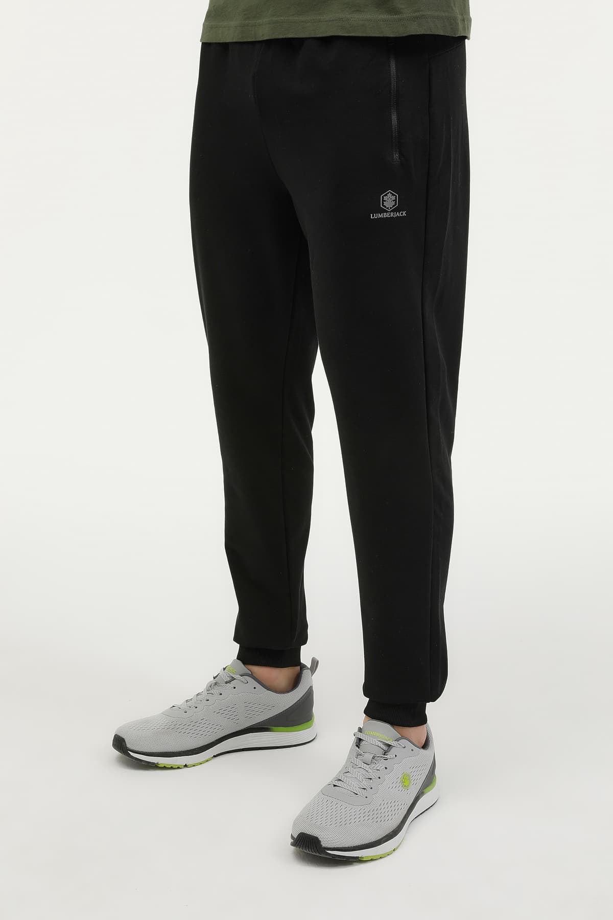 شلوار گرمکن مردانه Lumberjack مشکی مدل M-CT107 BASIC JOGGER 4FX شلوار گرمکن مردانه Lumberjack مشکی مدل M-CT107 BASIC JOGGER 4FX