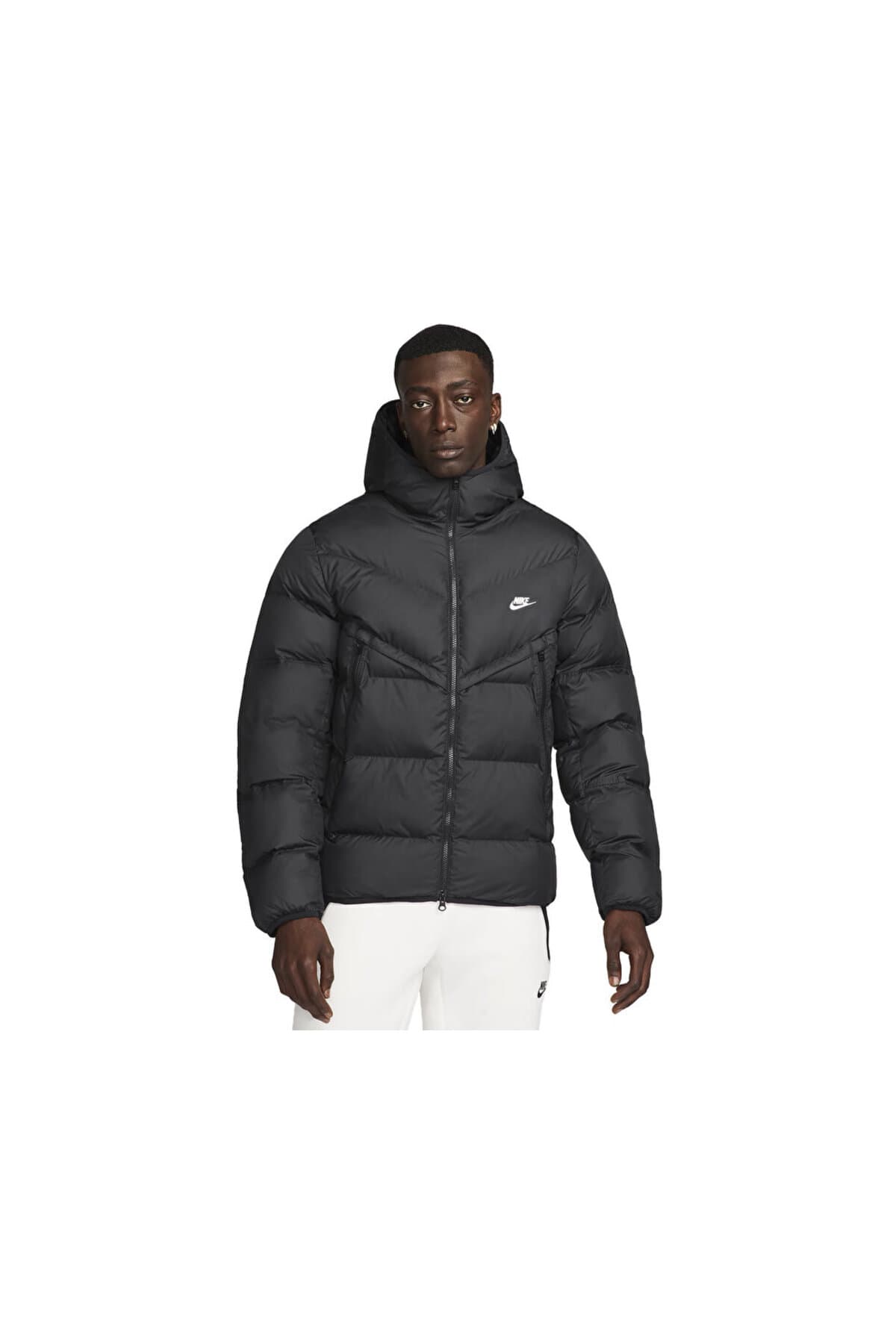 کاپشن مردانه Nike M Nk Sf Wr Pl-Fld Hd Jkt مشکی مدل DR9605-010 کاپشن مردانه Nike M Nk Sf Wr Pl-Fld Hd Jkt مشکی مدل DR9605-010