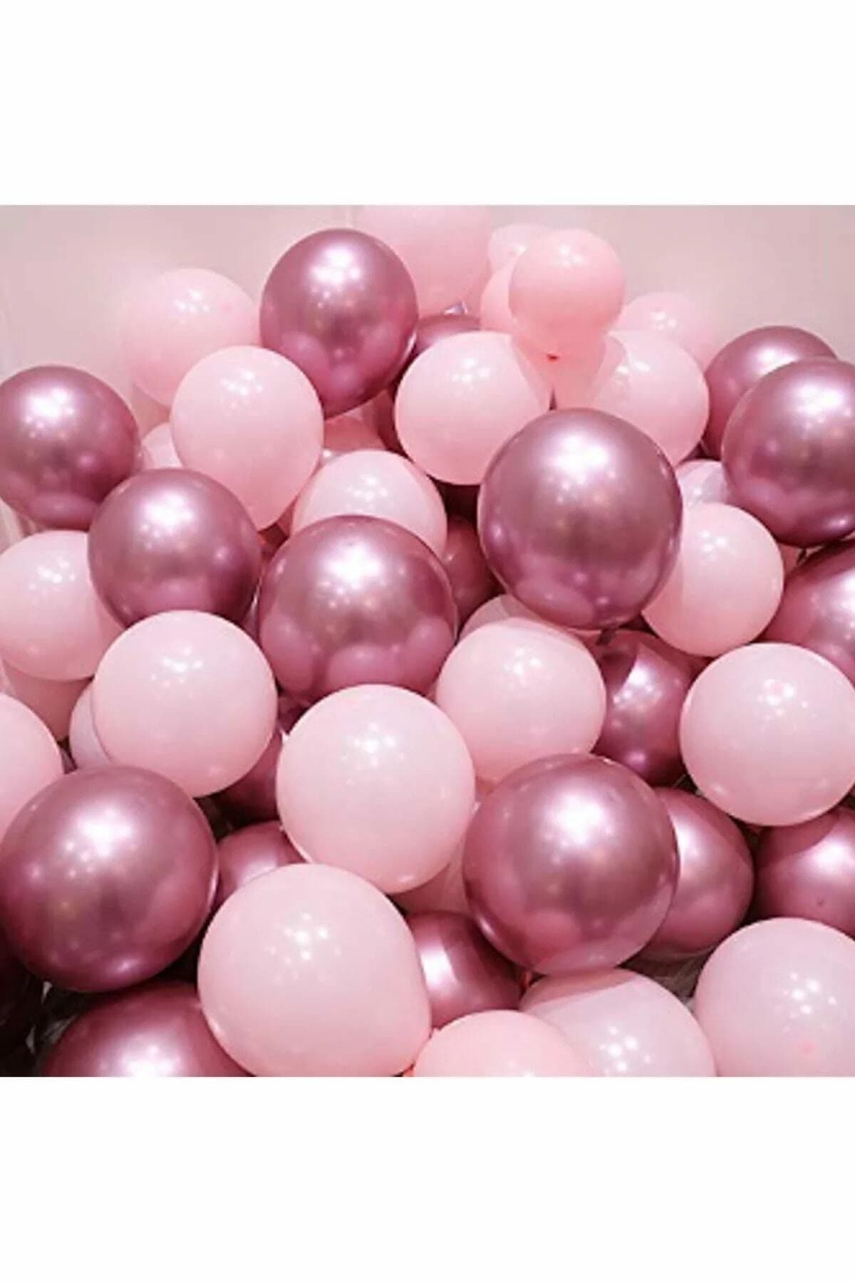 بالون BalonEvi صورتی کرومی و صورتی ماکارونی (پاستلی) بسته 15 عددی بالون BalonEvi صورتی کرومی و صورتی ماکارونی (پاستلی) بسته 15 عددی