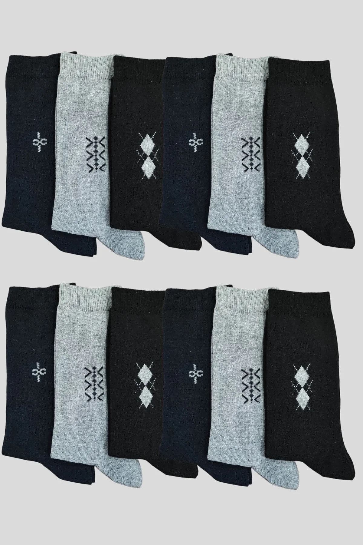 جوراب مردانه Meguca Socks نخی فصلی ساق کوتاه رنگهای مختلط 8 جفت جوراب مردانه Meguca Socks نخی فصلی ساق کوتاه رنگهای مختلط 8 جفت