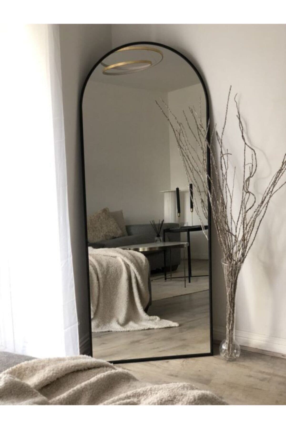 آینه قدی پسرانه enc home فلزی 180x60 آینه قدی پسرانه enc home فلزی 180x60