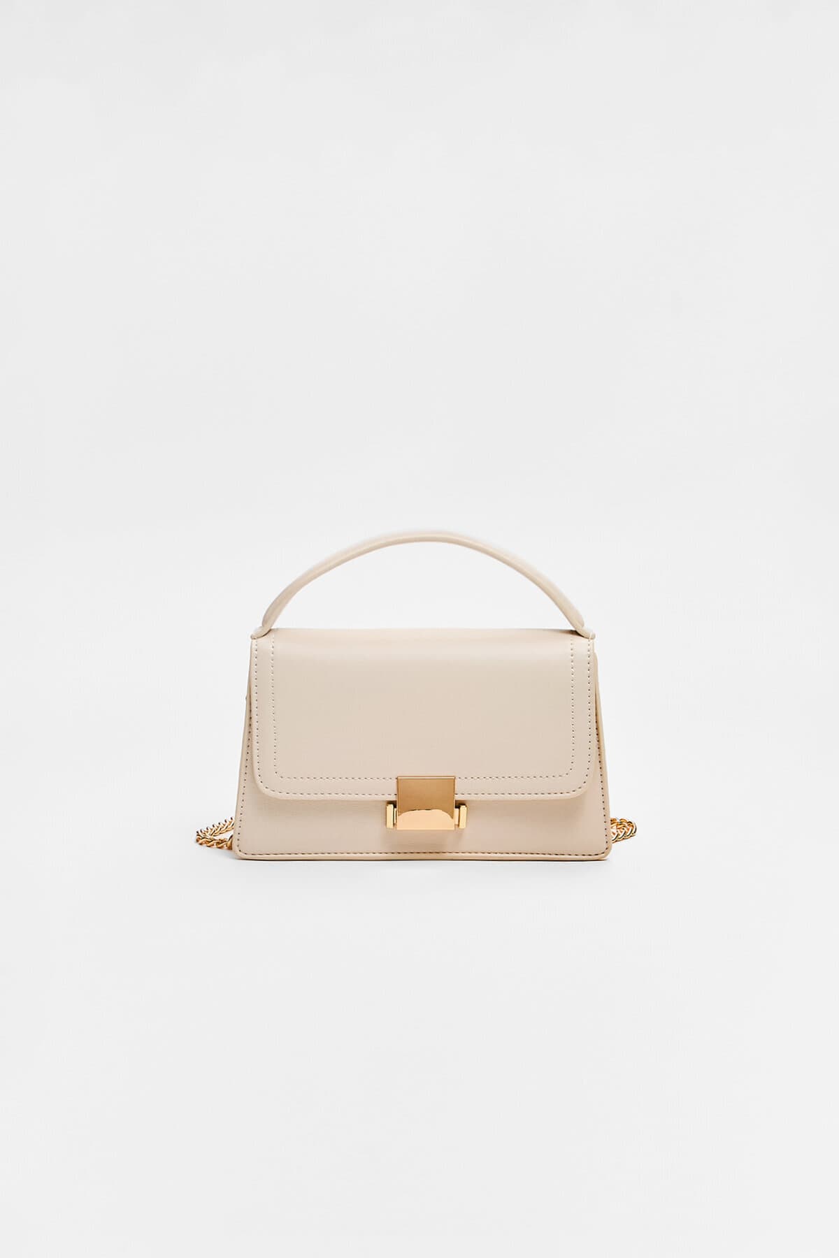 کیف مردانه Stradivarius با دسته دوتایی و بند کراسی کیف مردانه Stradivarius با دسته دوتایی و بند کراسی