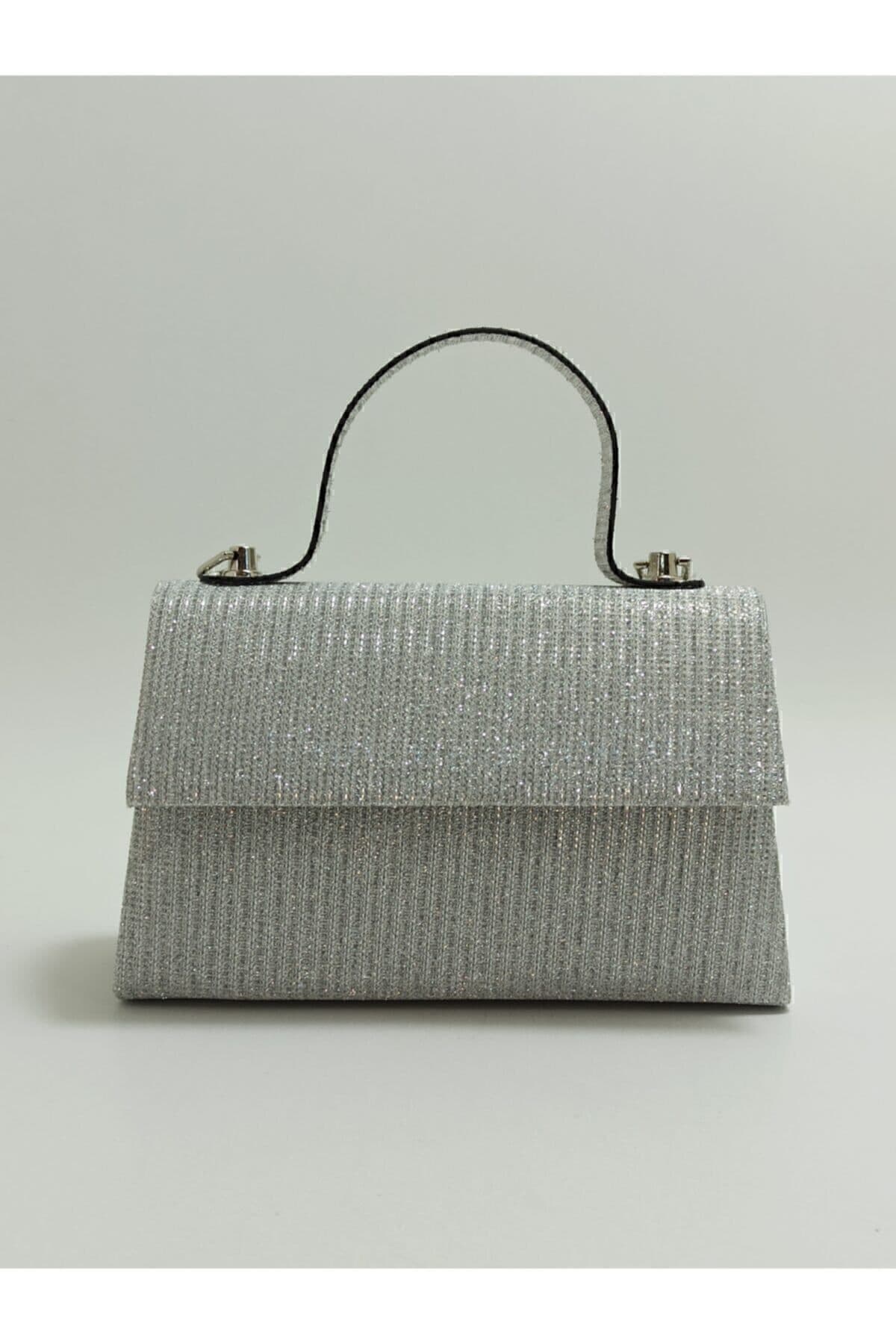 کیف زنانه dizaynbag نقرهای کیف زنانه dizaynbag نقرهای