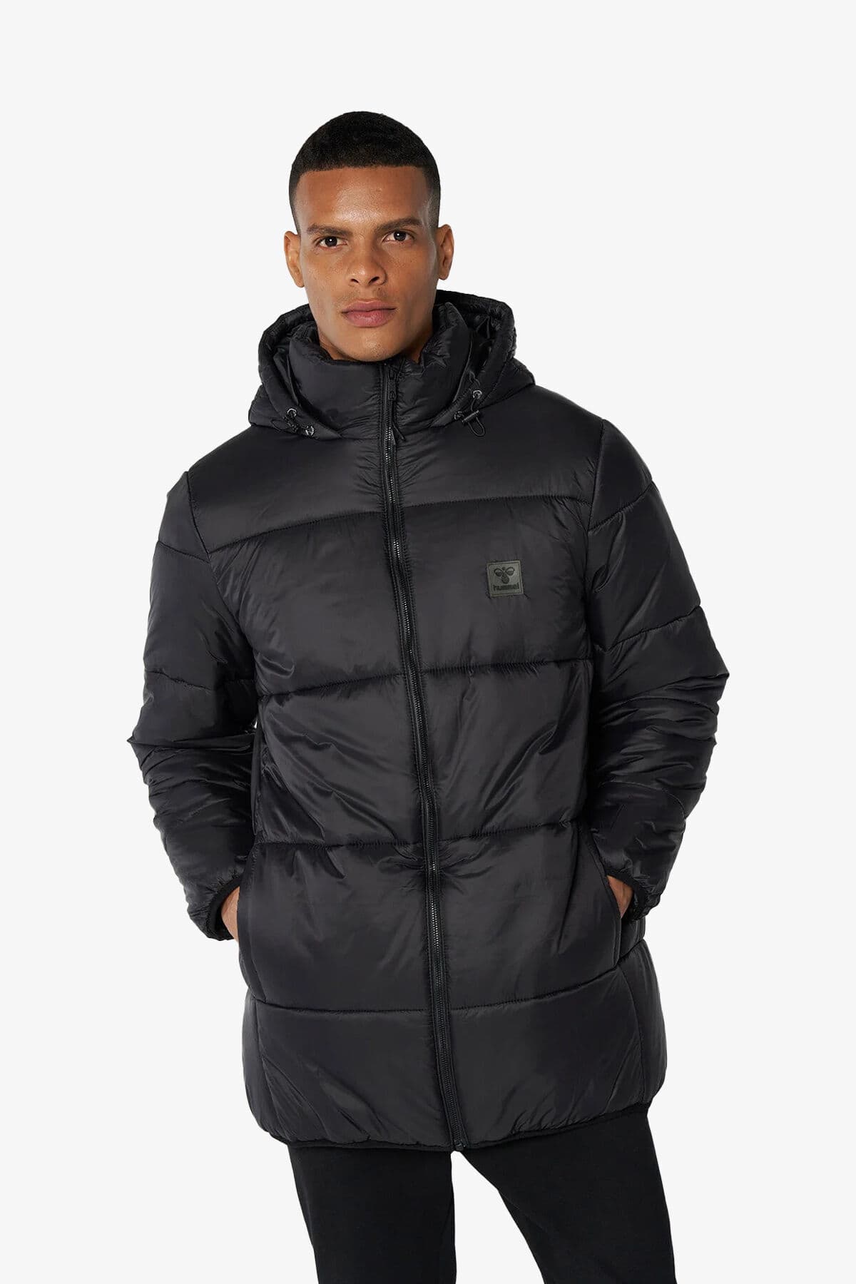 مونت مردانه hummel سیاه مدل Morton Zip Coat 940208-2001 مونت مردانه hummel سیاه مدل Morton Zip Coat 940208-2001