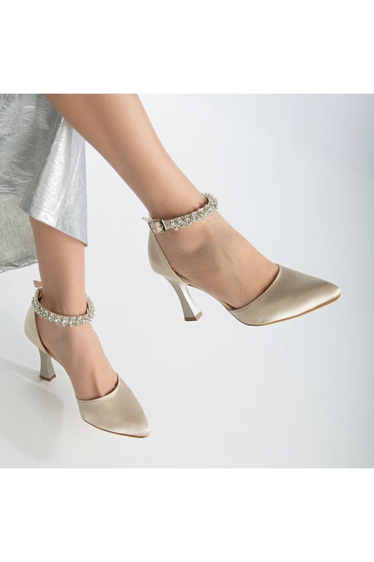 کفش پاشنهبلند زنانه ACMZ SHOES ساتن کفش پاشنهبلند زنانه ACMZ SHOES ساتن