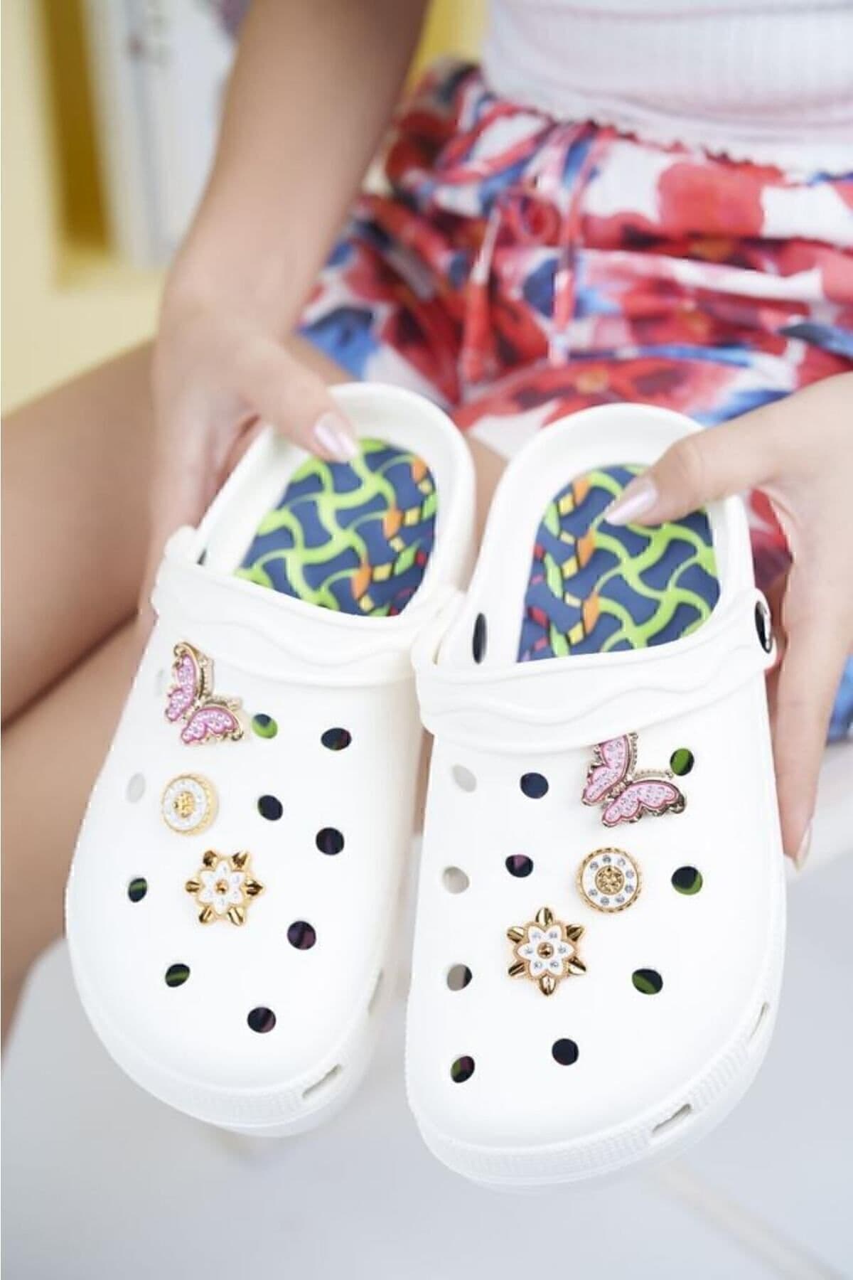 دمپایی زنانه PLN SHOES با کف ماساژی مخصوص بیمارستان مدل Cross دمپایی زنانه PLN SHOES با کف ماساژی مخصوص بیمارستان مدل Cross