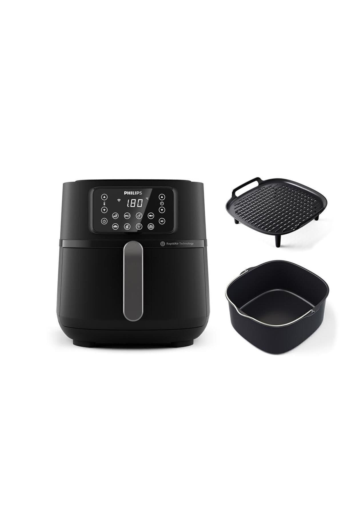 سرخکن بدون روغن Philips سری 5000 XXL متصل با ظرفیت 7,2 Lt (1,4 kg) فناوری Rapid Air مدل HD9285/96 سرخکن بدون روغن Philips سری 5000 XXL متصل با ظرفیت 7,2 Lt (1,4 kg) فناوری Rapid Air مدل HD9285/96