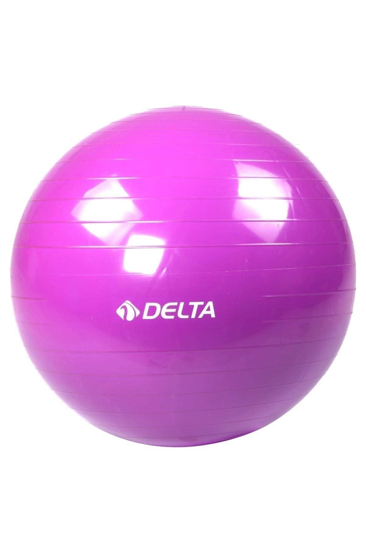 توپ پیلاتس پسرانه Delta بنفش 65 Cm مناسب قد 160 Cm تا 169 Cm بدون پمپ توپ پیلاتس پسرانه Delta بنفش 65 Cm مناسب قد 160 Cm تا 169 Cm بدون پمپ