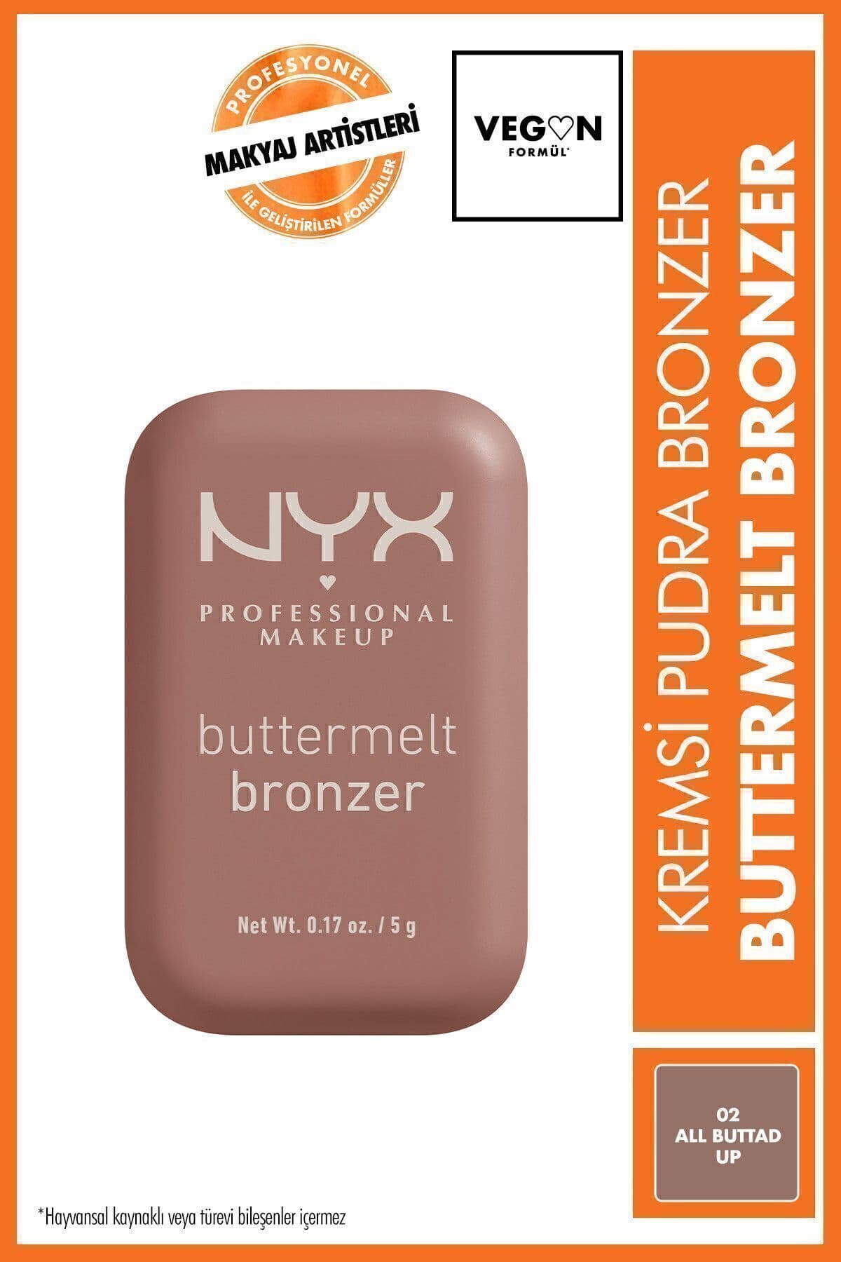 برنزر آرایشی NYX Professional Makeup مدل Buttermelt 03 Deserve Butta برنزر آرایشی NYX Professional Makeup مدل Buttermelt 03 Deserve Butta