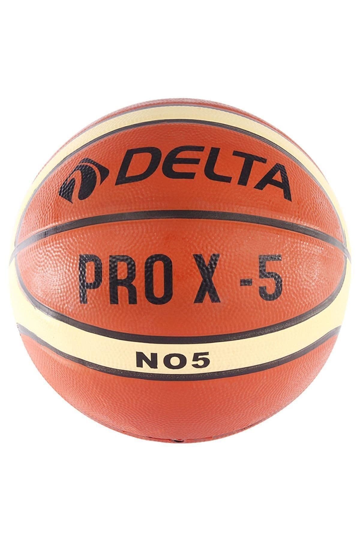 توپ بسکتبال Delta لاستیکی سایز 5 مدل Pro X Deluxe توپ بسکتبال Delta لاستیکی سایز 5 مدل Pro X Deluxe