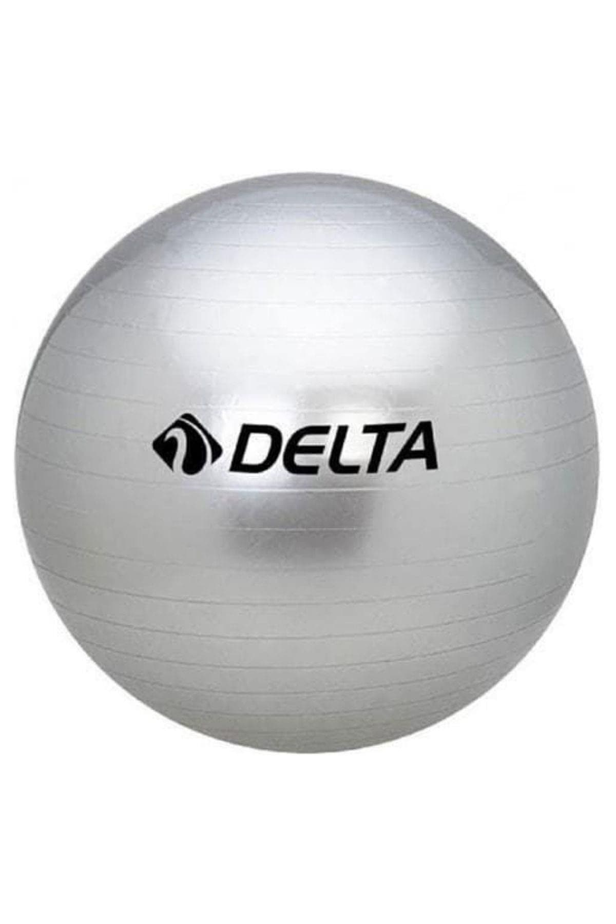 توپ پیلاتس پسرانه Delta نقرهای 65 Cm مناسب قد 160 Cm تا 169 Cm بدون پمپ توپ پیلاتس پسرانه Delta نقرهای 65 Cm مناسب قد 160 Cm تا 169 Cm بدون پمپ