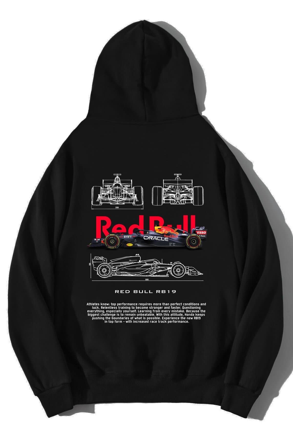 هودی یونیسکس اورسایز قرمز BRZ COLLECTION Red Bull مدل Rb19 هودی یونیسکس اورسایز قرمز BRZ COLLECTION Red Bull مدل Rb19