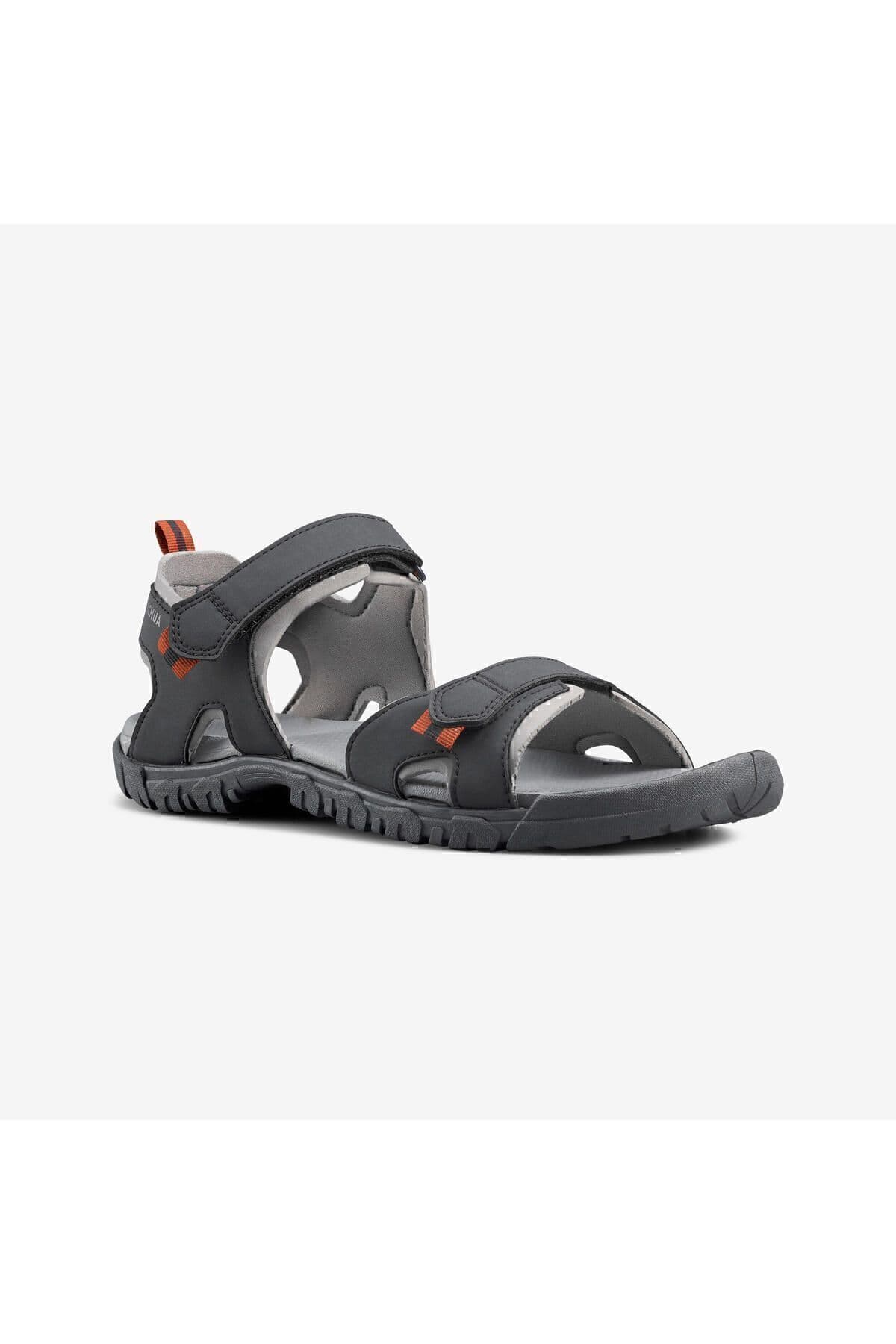 صندل مردانه Decathlon اوتدور خاکستری/نارنجی مدل NH100 صندل مردانه Decathlon اوتدور خاکستری/نارنجی مدل NH100