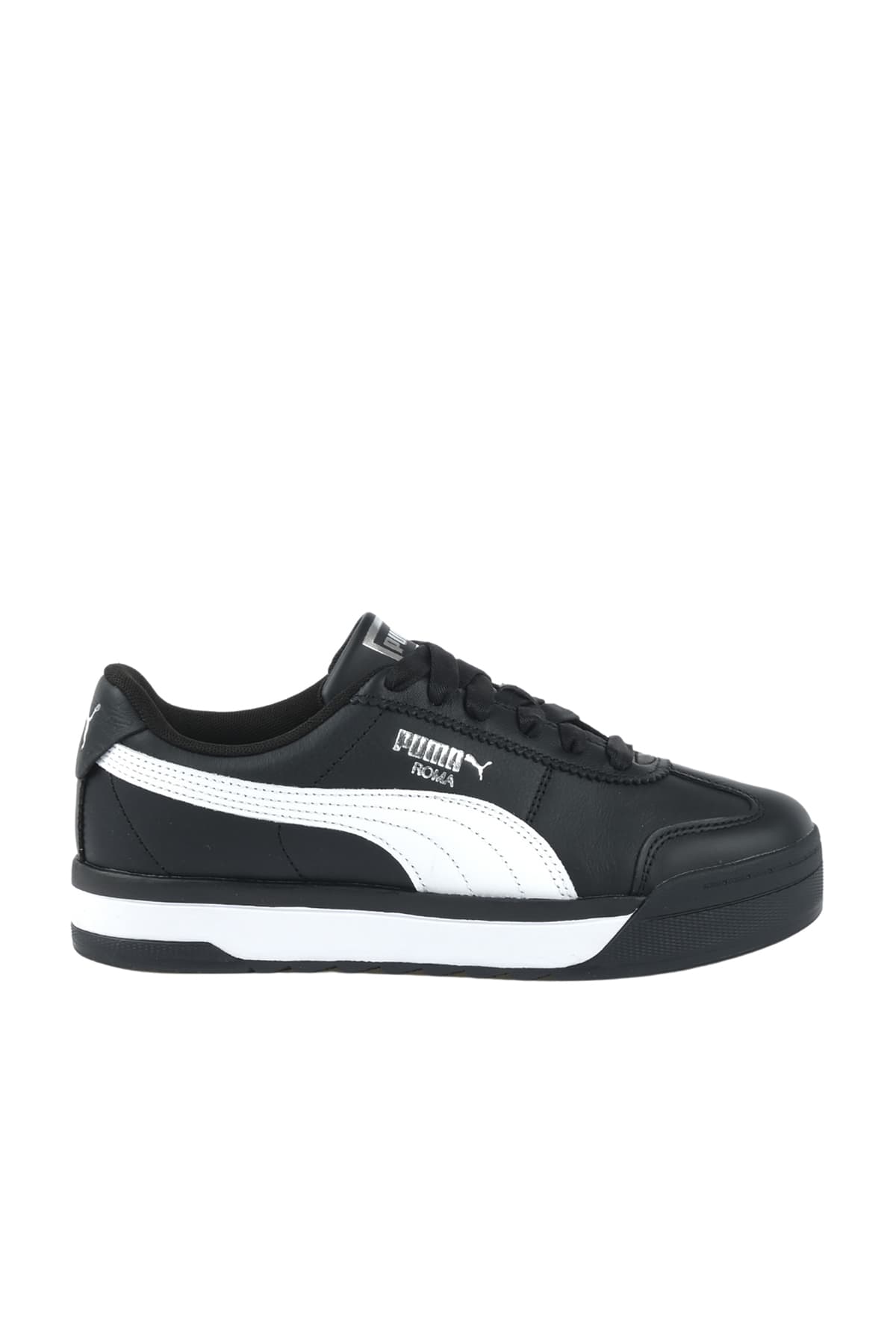 کفش ورزشی زنانه Puma Roma مشکی مدل 398609-02 کفش ورزشی زنانه Puma Roma مشکی مدل 398609-02