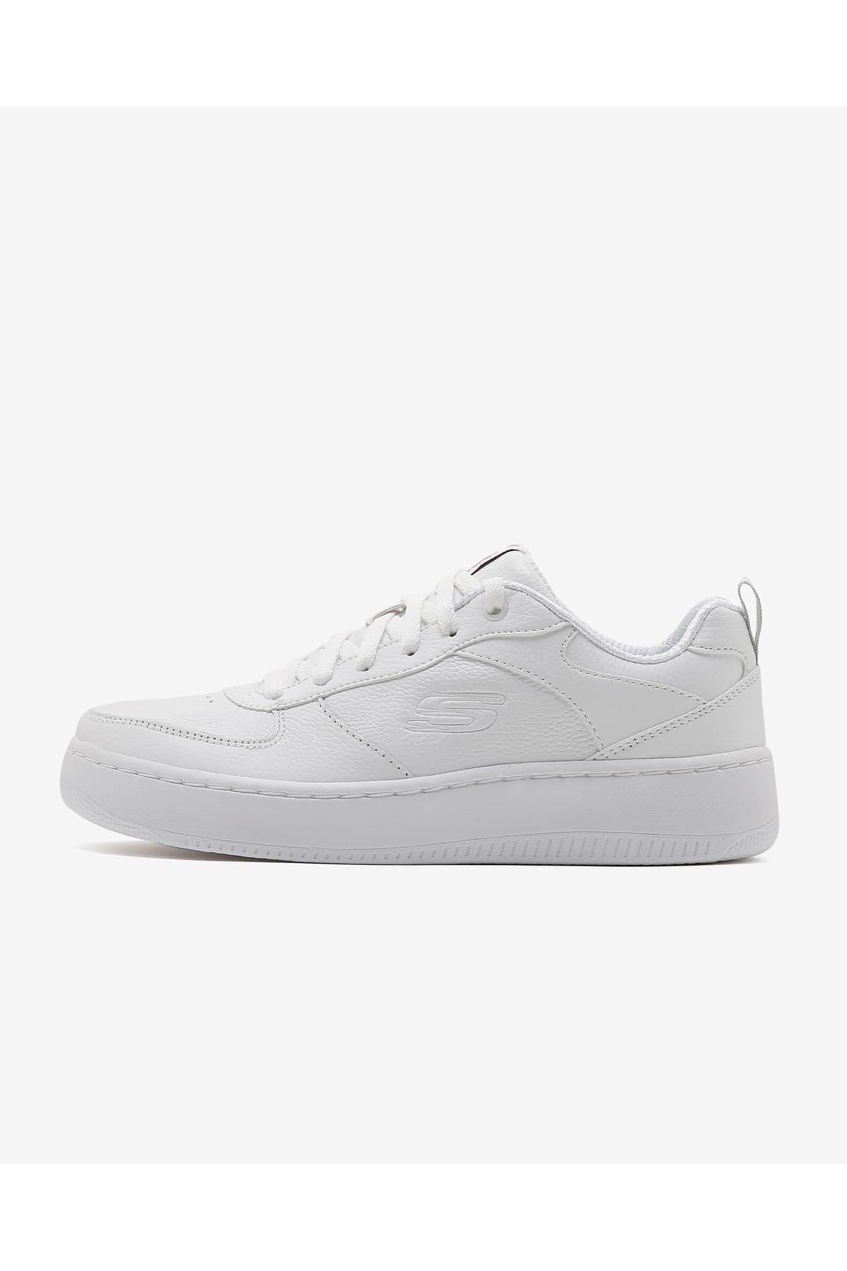 کفش اسنیکرز زنانه Skechers سفید Sport Court 92 Illustrious مدل 149763 کفش اسنیکرز زنانه Skechers سفید Sport Court 92 Illustrious مدل 149763
