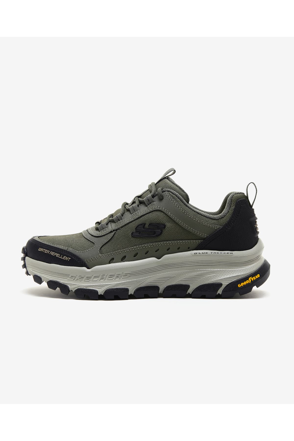 کفش مردانه Skechers D'lux Trekker اوتدور خاکی مدل 237565 OLMT کفش مردانه Skechers D'lux Trekker اوتدور خاکی مدل 237565 OLMT