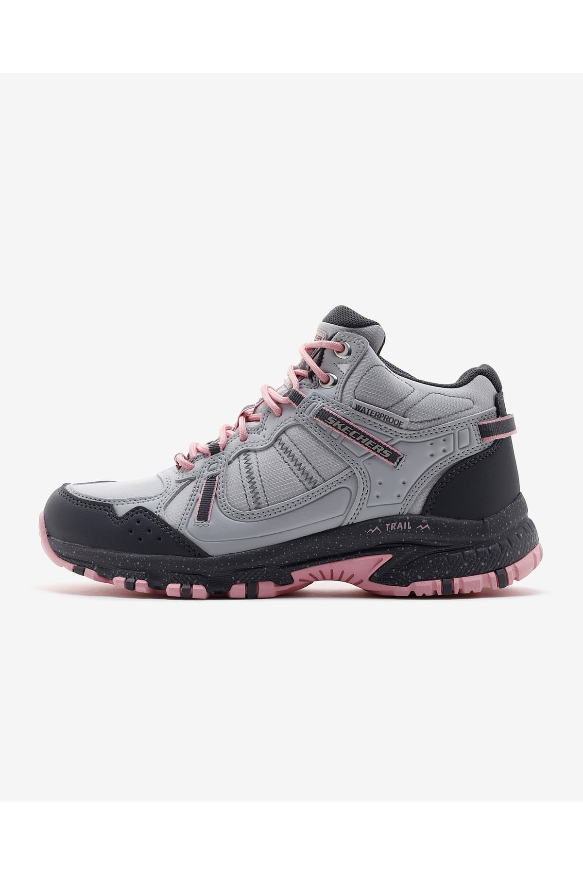 بوت زنانه Skechers اوتدور خاکستری HILLCREST - BOUND PEAK مدل 180021 GYPK بوت زنانه Skechers اوتدور خاکستری HILLCREST - BOUND PEAK مدل 180021 GYPK