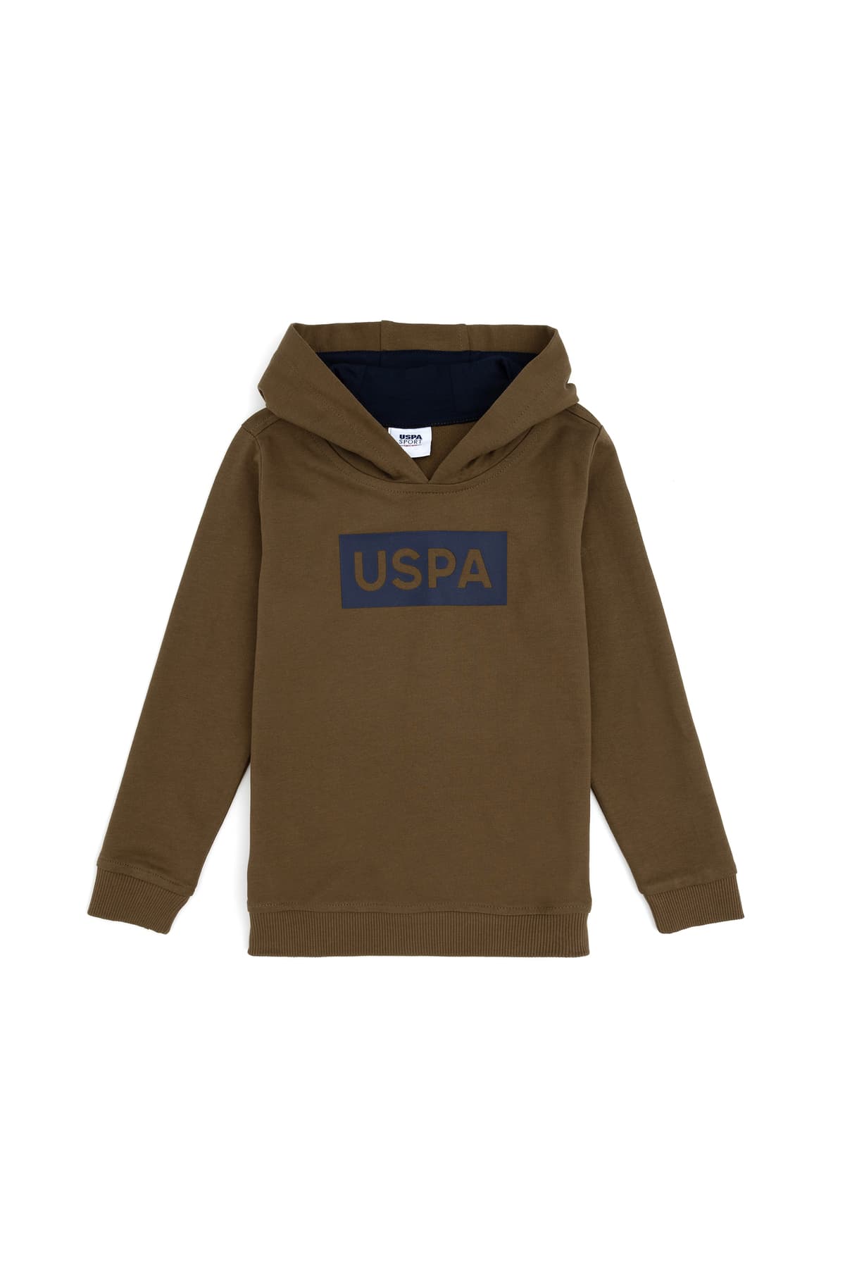سوئیشرت پسرانه U.S. Polo Assn. خاکی کلاهدار مدل 50289125-VR027 سوئیشرت پسرانه U.S. Polo Assn. خاکی کلاهدار مدل 50289125-VR027