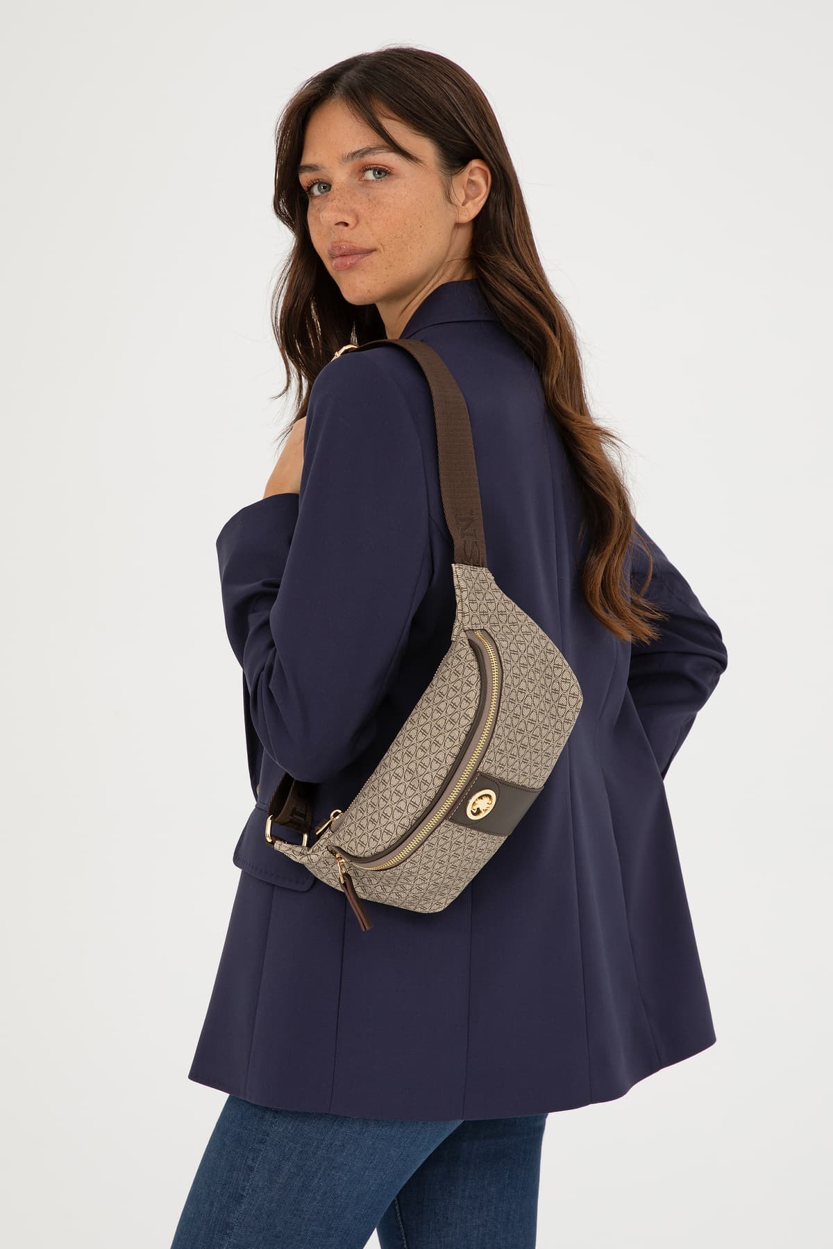 کیف کمری زنانه U.S. Polo Assn. مشکی مدل 50293693-VR046 کیف کمری زنانه U.S. Polo Assn. مشکی مدل 50293693-VR046