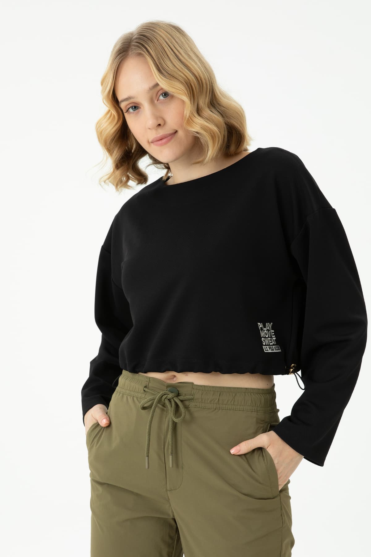 سویشرت زنانه U.S. Polo Assn. یقه گرد رنگ سنگی مدل 50271597-VR049 سویشرت زنانه U.S. Polo Assn. یقه گرد رنگ سنگی مدل 50271597-VR049