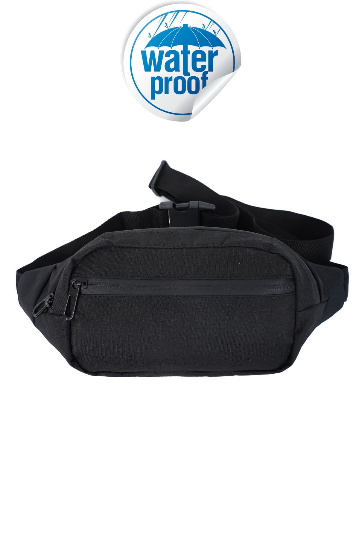 کیف دوشی و کمری دو محفظه یونیسکس Captain Bag مشکی ضدآب کیف دوشی و کمری دو محفظه یونیسکس Captain Bag مشکی ضدآب