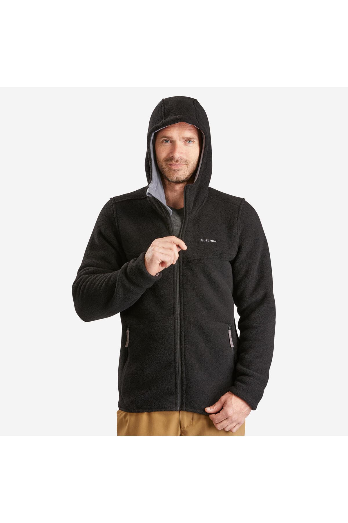 مونت پولار مردانه Decathlon گرمکننده مشکی مدل NH500 مونت پولار مردانه Decathlon گرمکننده مشکی مدل NH500