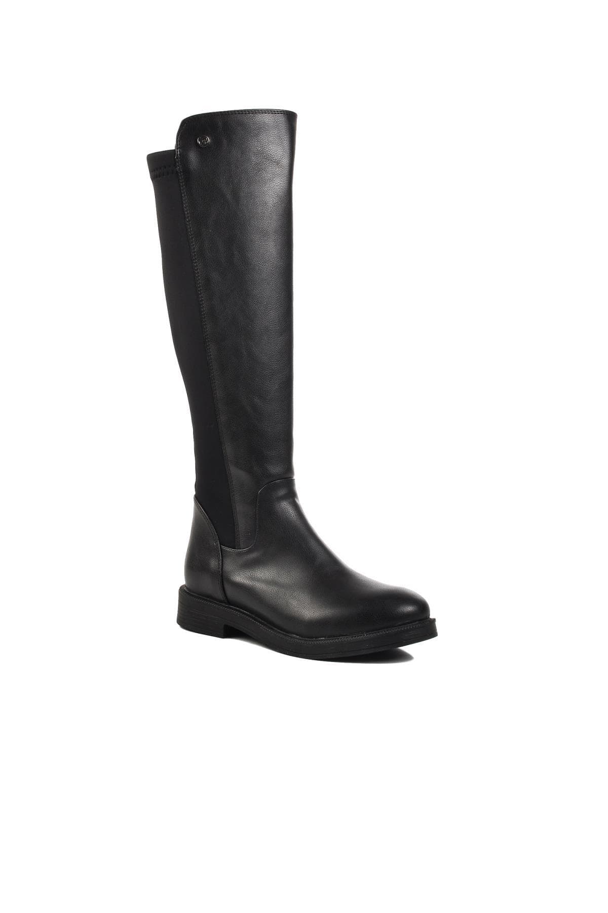 چکمه زنانه Pierre Cardin مشکی آستر چرمی و پولار مدل PC-52066 چکمه زنانه Pierre Cardin مشکی آستر چرمی و پولار مدل PC-52066