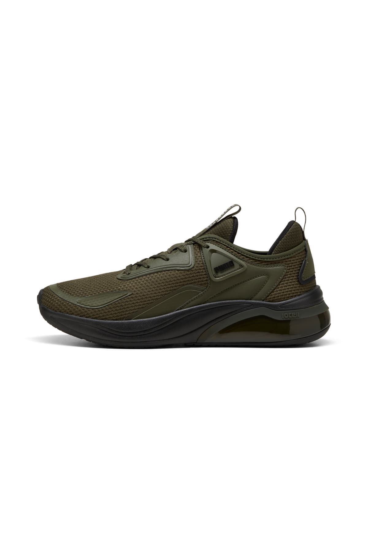 کفش زنانه Puma Cell Thrill زیتونی تیره مشکی کفش زنانه Puma Cell Thrill زیتونی تیره مشکی
