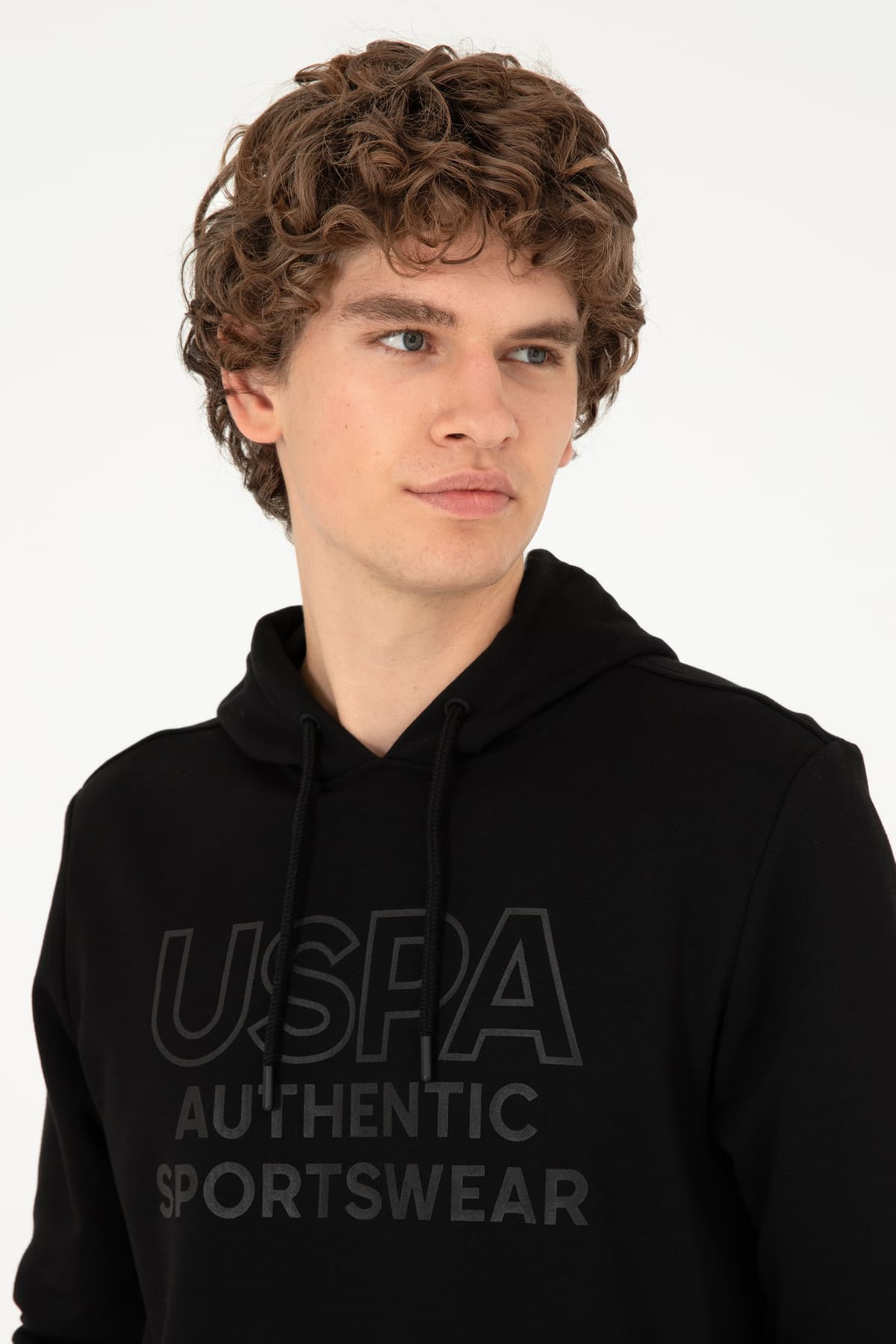 سوئیشرت مردانه U.S. Polo Assn. مشکی مدل 50293439-VR046 سوئیشرت مردانه U.S. Polo Assn. مشکی مدل 50293439-VR046