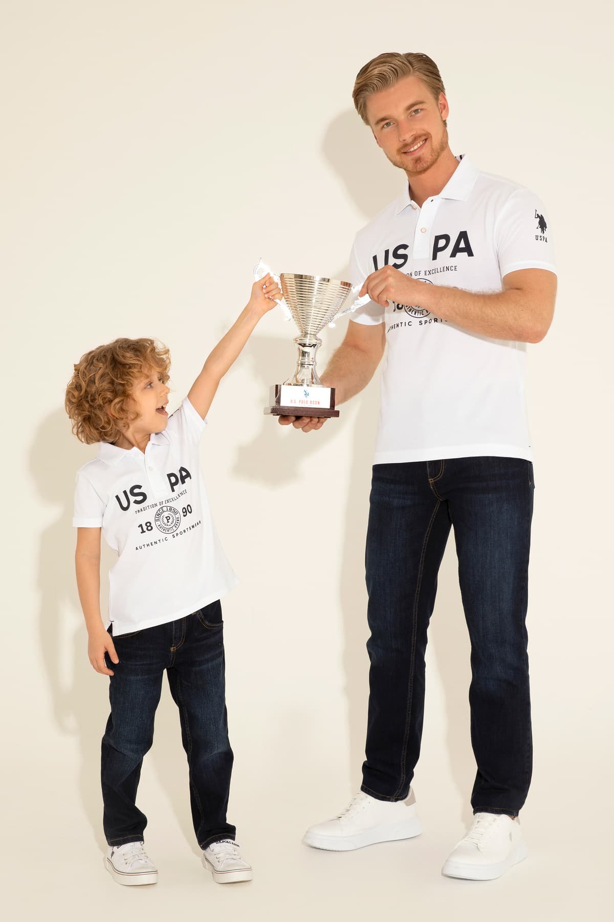 تیشرت پسرانه U.S. Polo Assn. سفید یقه پولو مدل 50281550-VR013 تیشرت پسرانه U.S. Polo Assn. سفید یقه پولو مدل 50281550-VR013