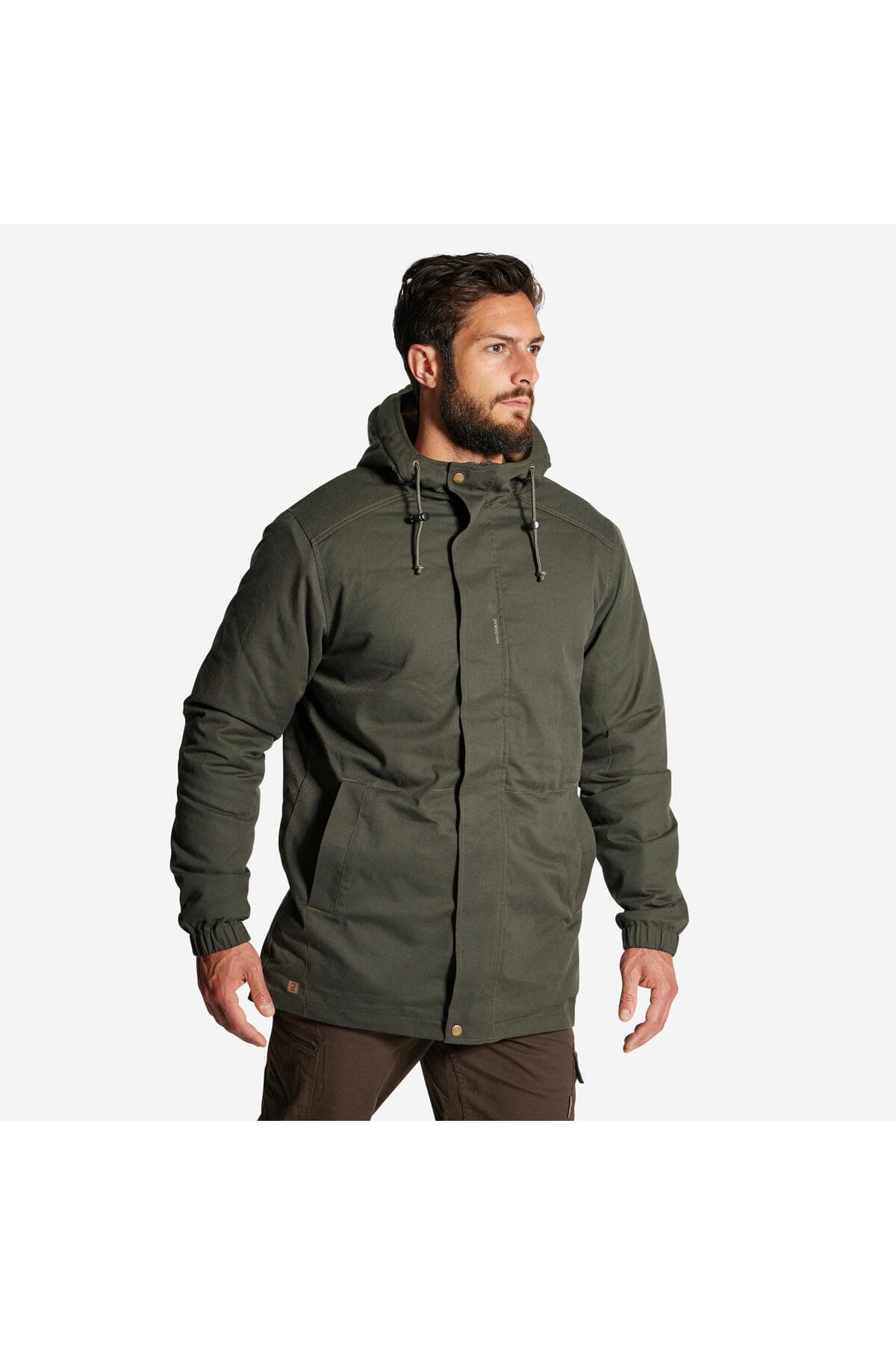 کاپشن زمستانی مردانه Decathlon Solognac آبگریز سبز مناسب دمای ۱۰- درجه مدل 100 کاپشن زمستانی مردانه Decathlon Solognac آبگریز سبز مناسب دمای ۱۰- درجه مدل 100