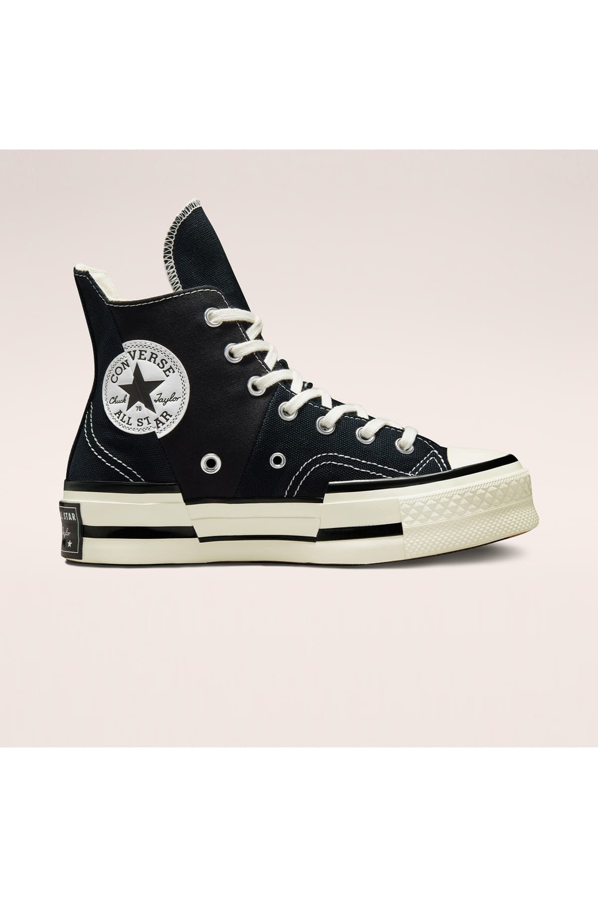کفش اسنیکر یونیسکس Converse کانواس مشکی Chuck 70 Plus کفش اسنیکر یونیسکس Converse کانواس مشکی Chuck 70 Plus