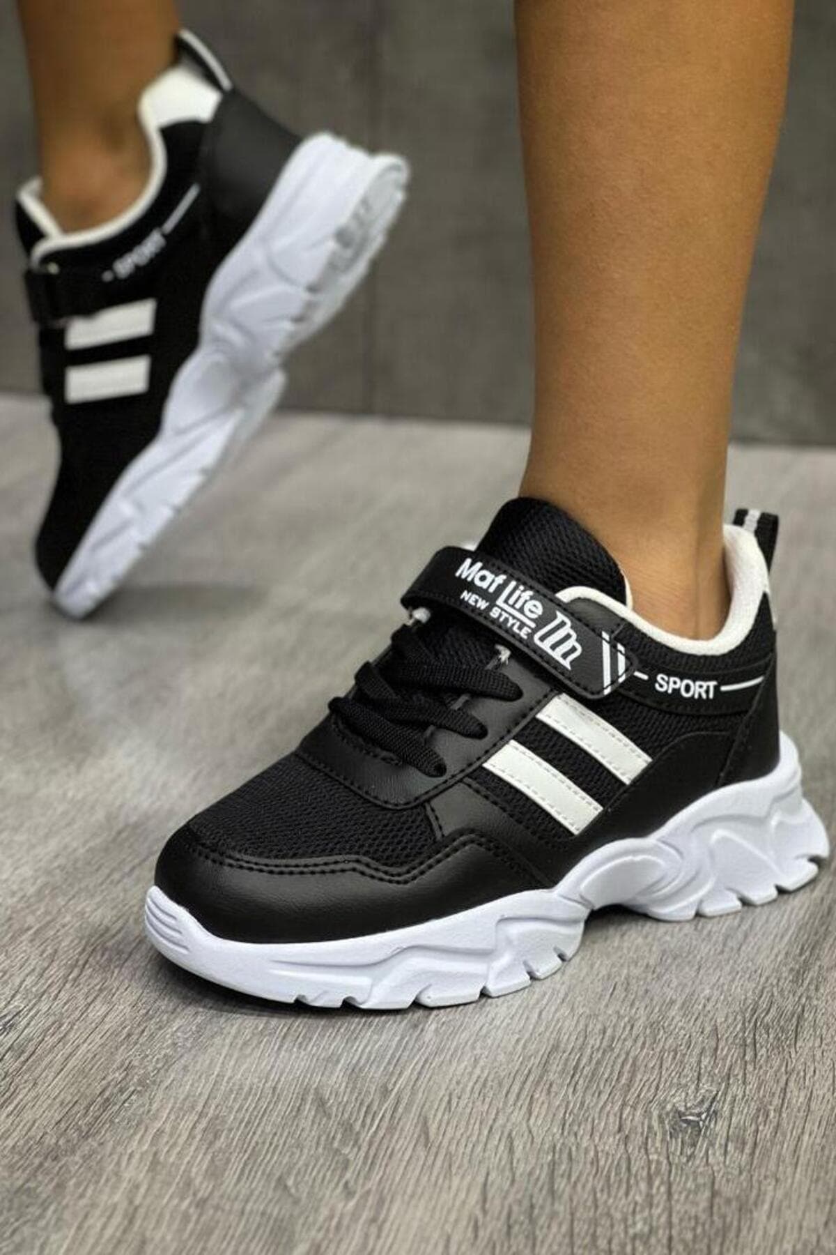 کفش کتانی ورزشی کودکانه یونیسکس mackrock sports مشبک کشی و چسبی، نرم و سبک کفش کتانی ورزشی کودکانه یونیسکس mackrock sports مشبک کشی و چسبی، نرم و سبک